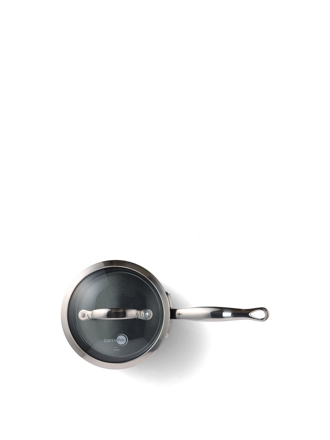 Barcelona Pro Heavy Guage Aluminium Saucepan 18cm