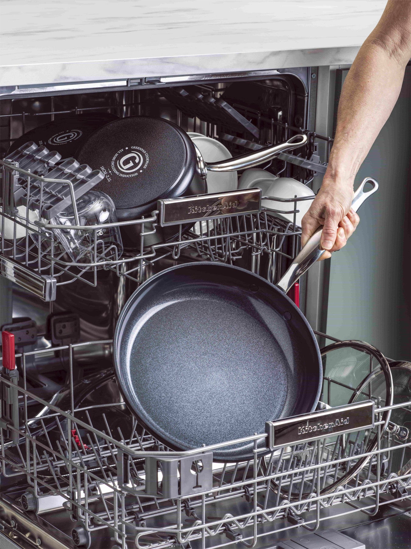 Barcelona Pro Heavy Guage Aluminium Saucepan 18cm