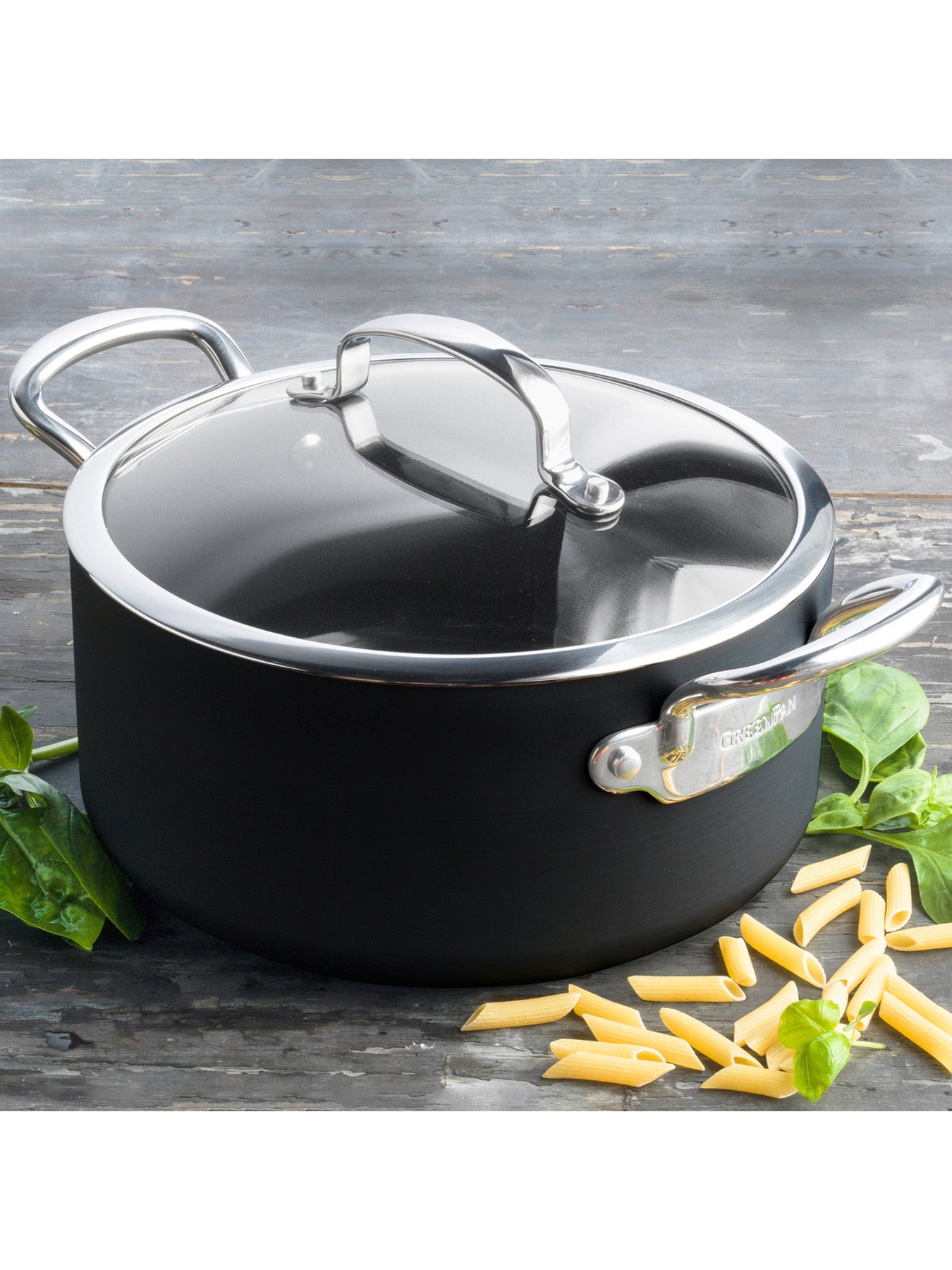 Barcelona Pro Heavy Guage Aluminium Casserole 20cm