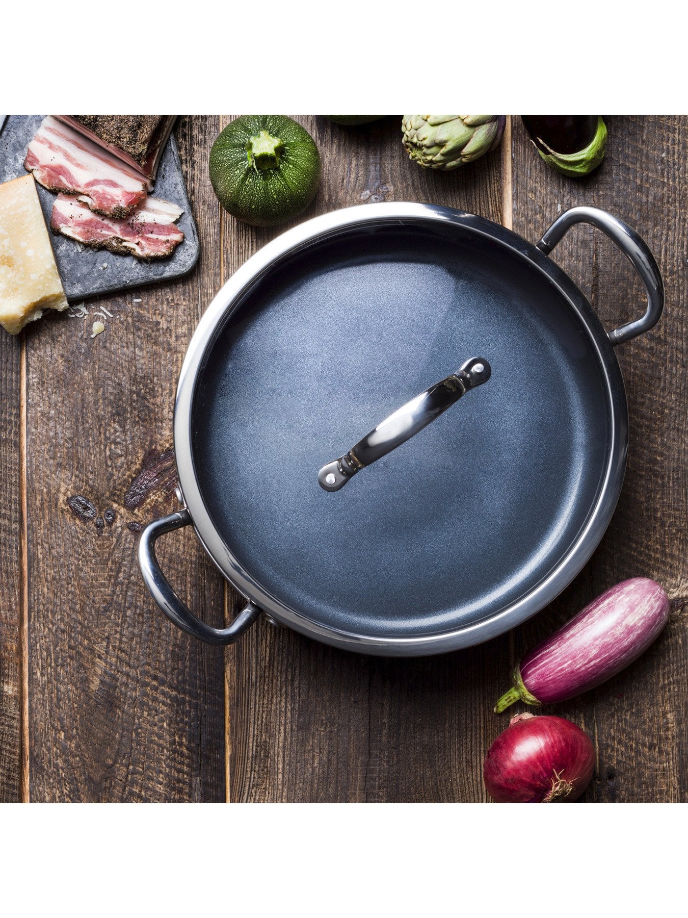 Barcelona Pro Heavy Guage Aluminium Casserole 20cm