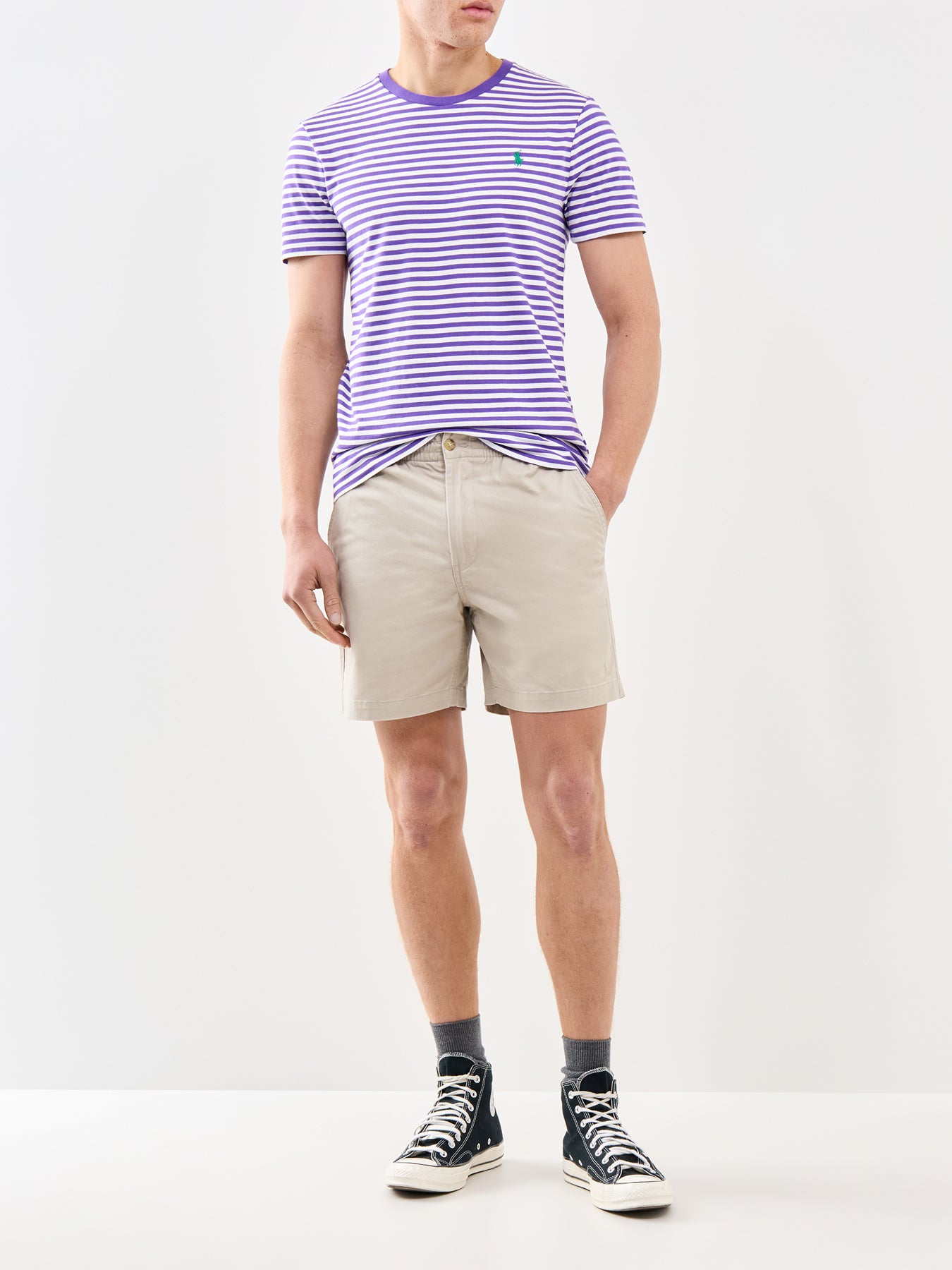 Prepster Shorts Beige