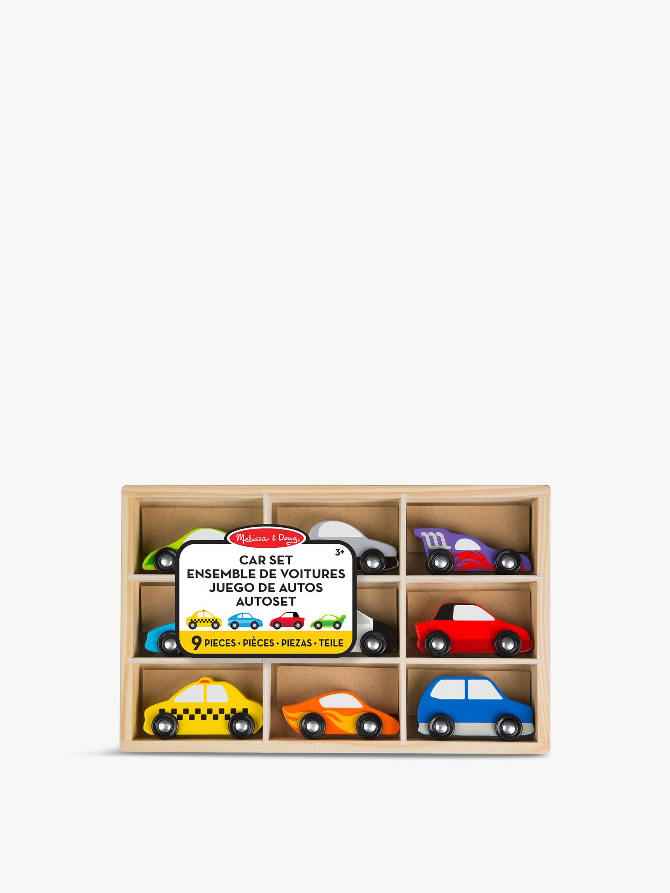 Wooden Car Set