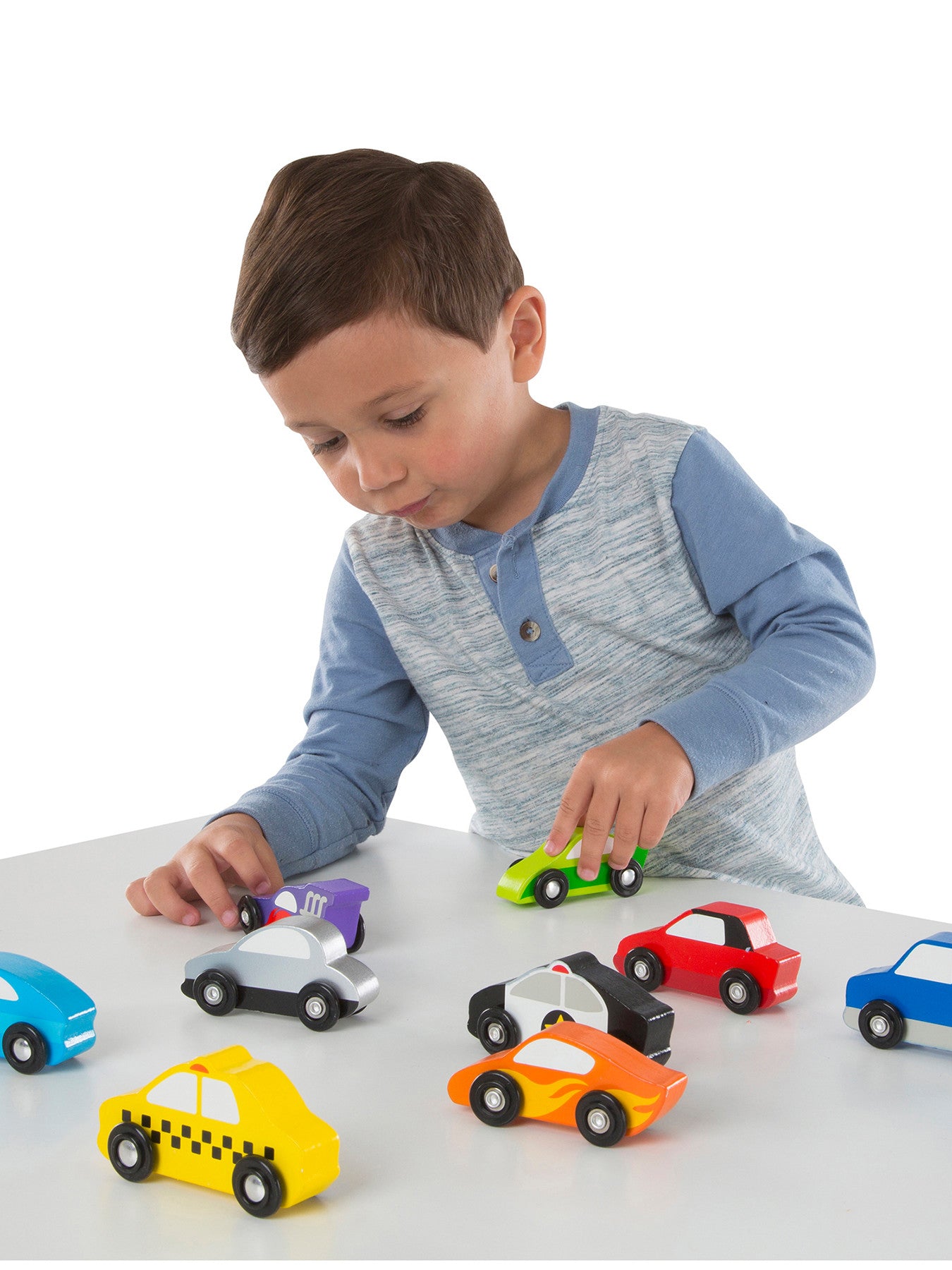 Wooden Car Set