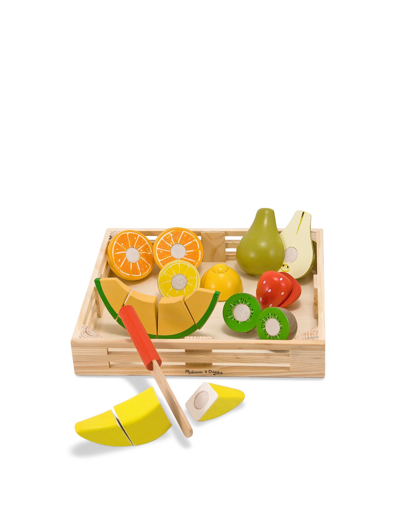Wooden Cutting Fruit Set