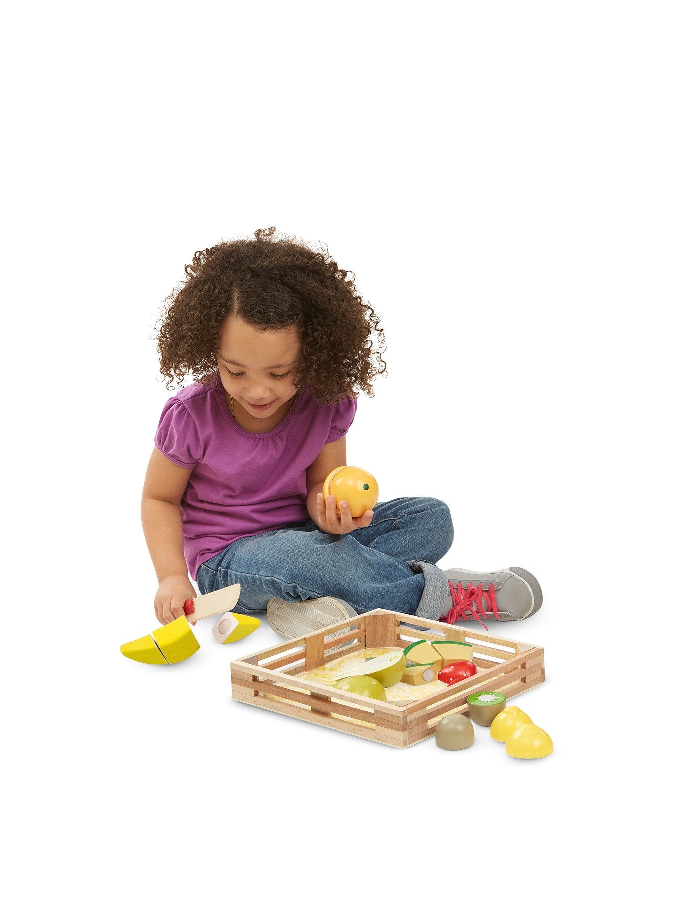 Wooden Cutting Fruit Set