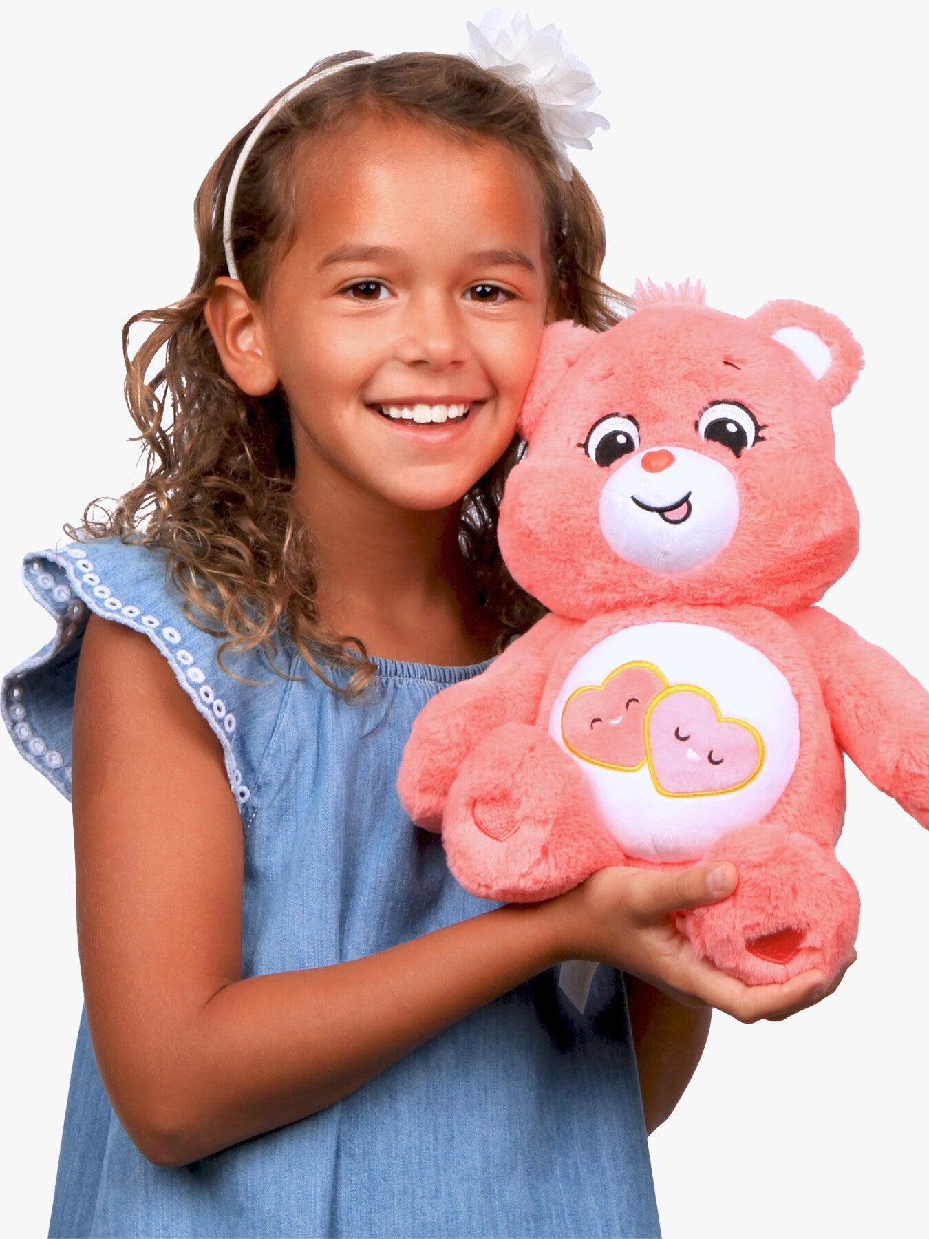Care Bears 14 Medium Plush - Love-A-Lot Bear