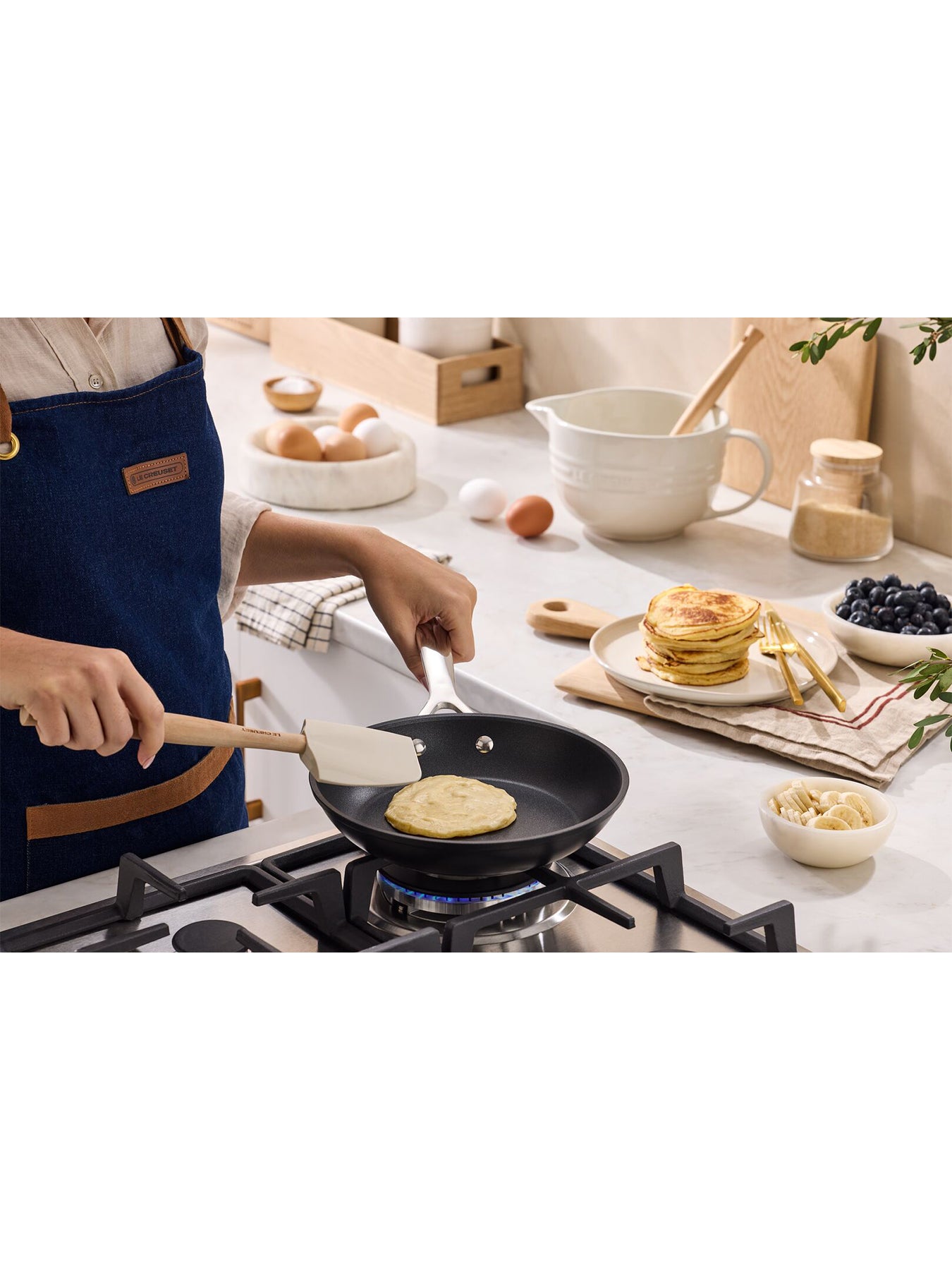 TNS Shallow Fry Pan Black