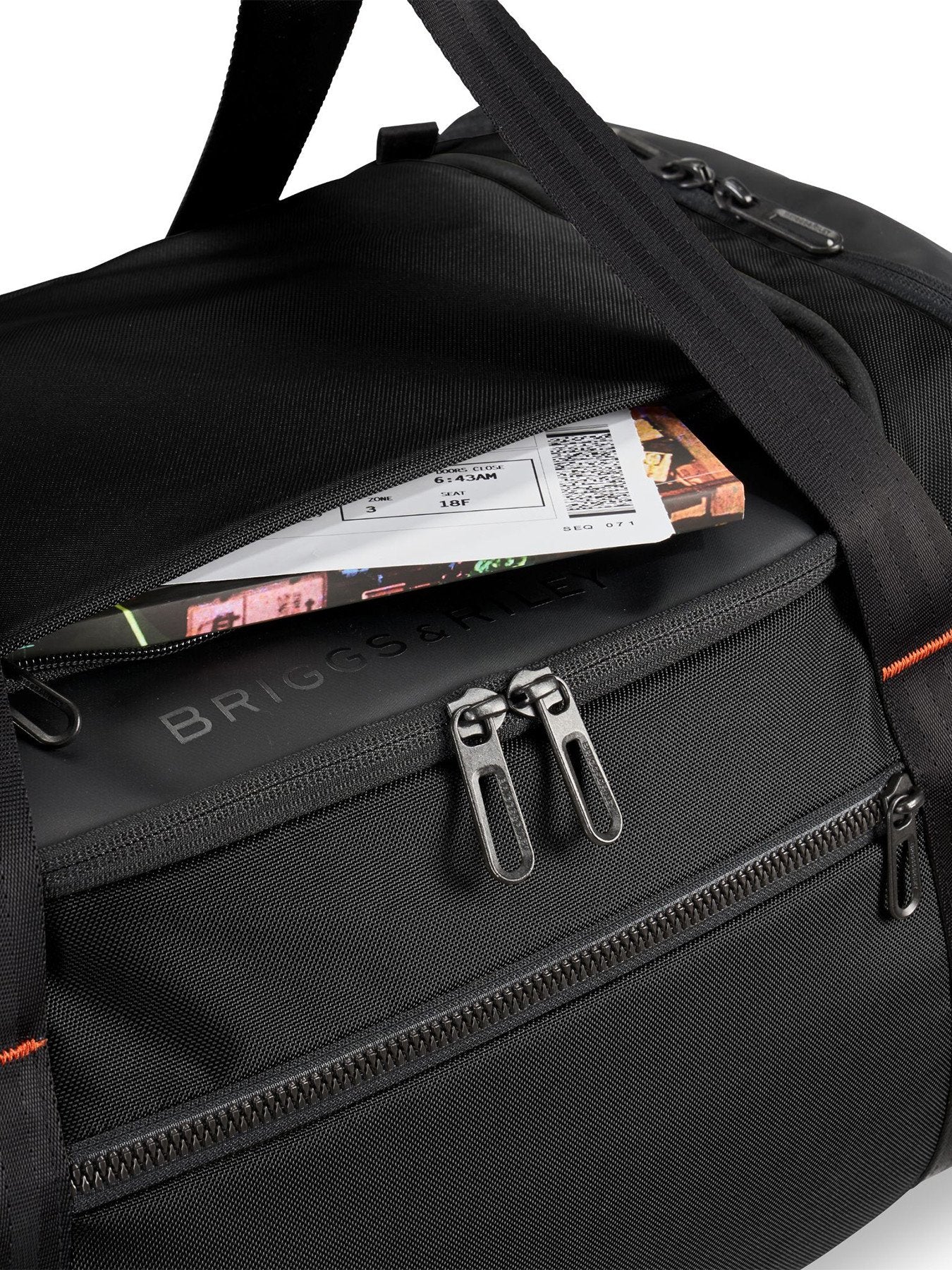 Briggs and Riley ZDX Large Travel 60cm Duffle Bag Black