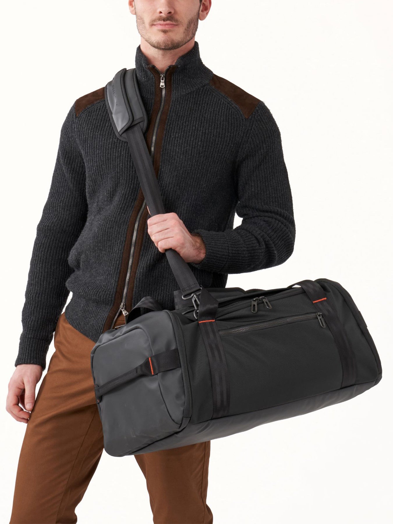 Briggs and Riley ZDX Large Travel 60cm Duffle Bag Black