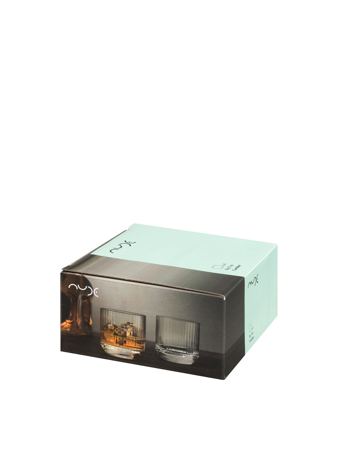 Big Top Single Old Fashioned Glass Set of 4