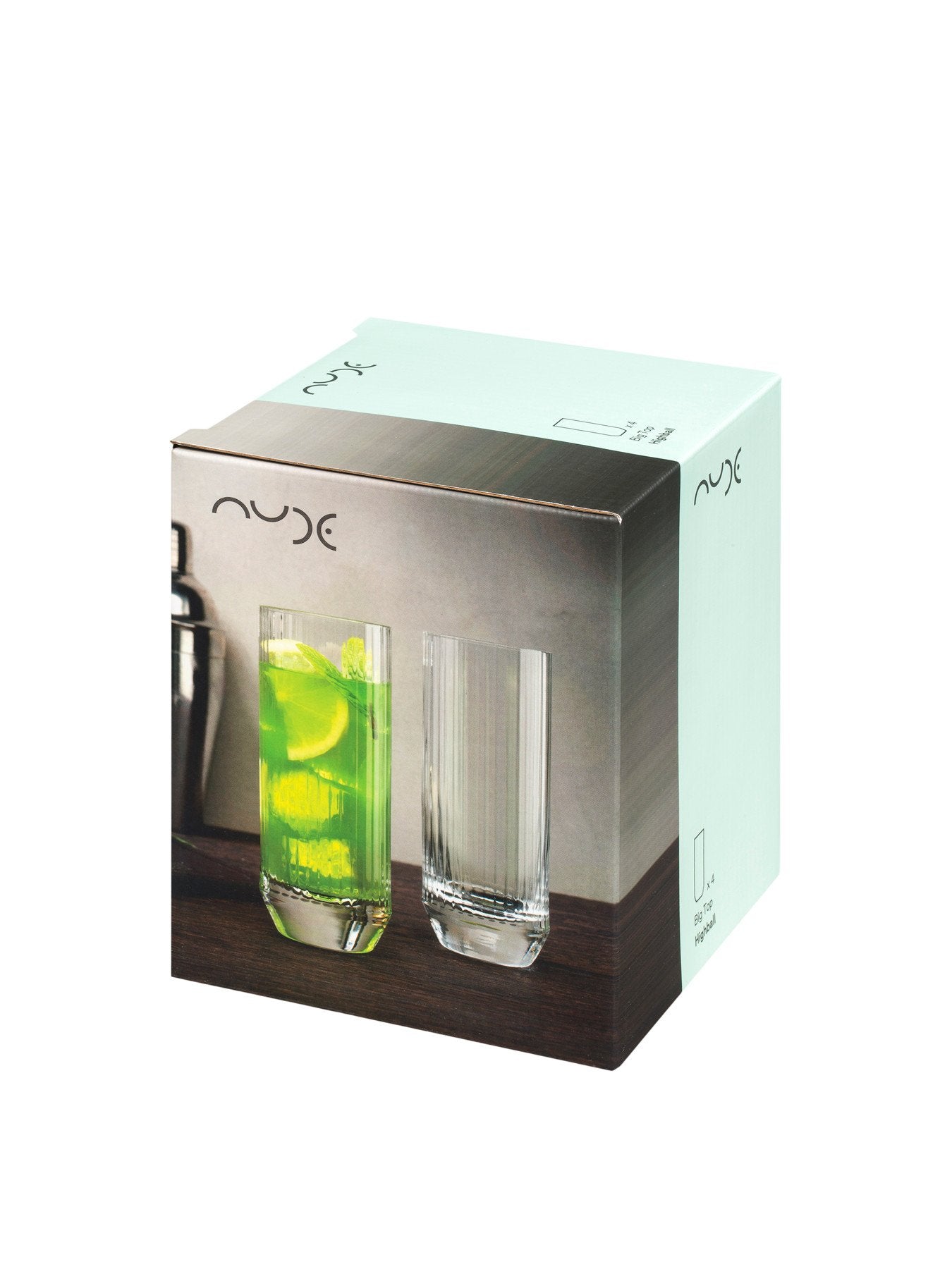 Big Top Highball Glass Set of 4