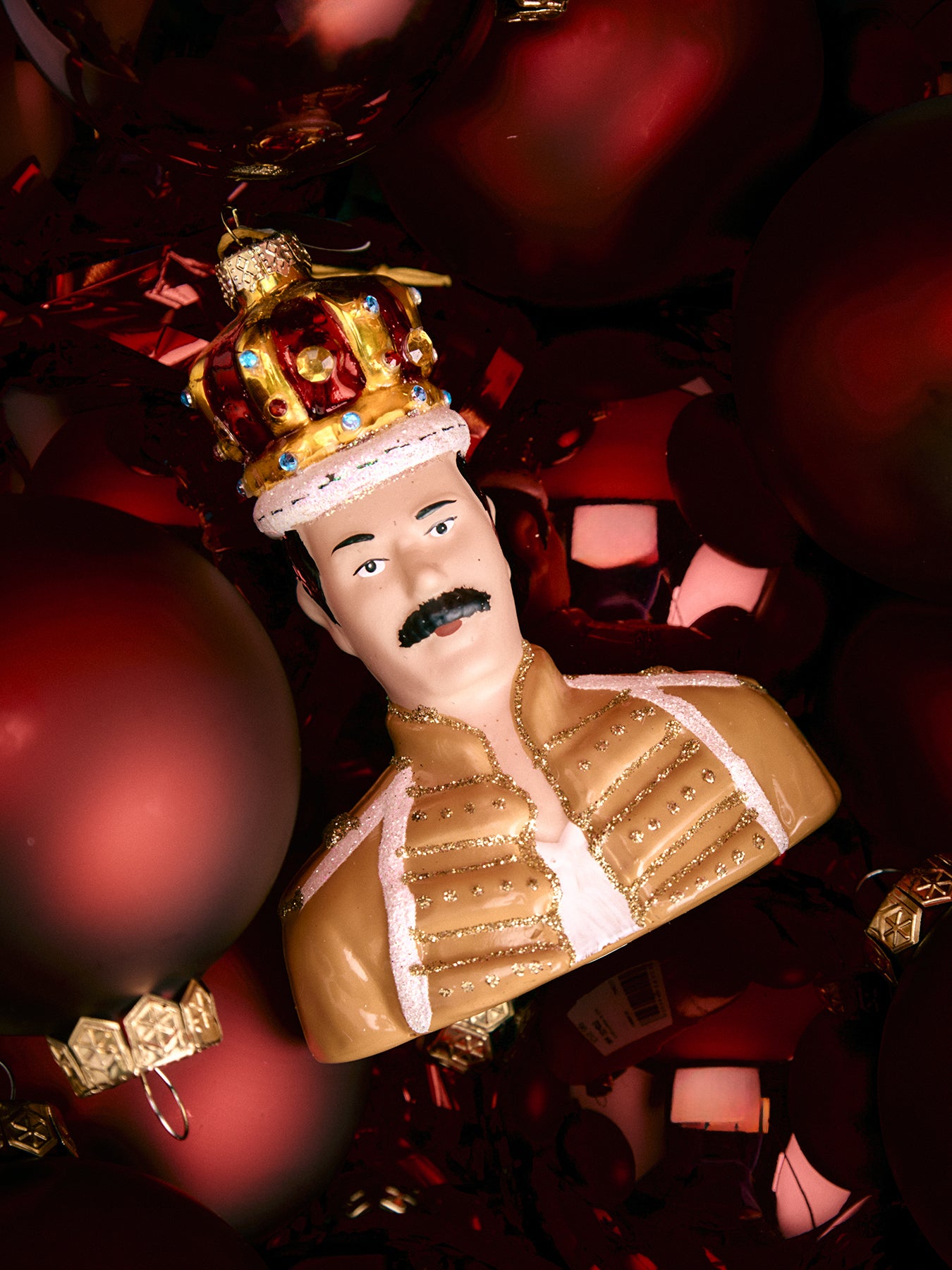 Freddie Mercury Christmas Tree Hanging Decoration