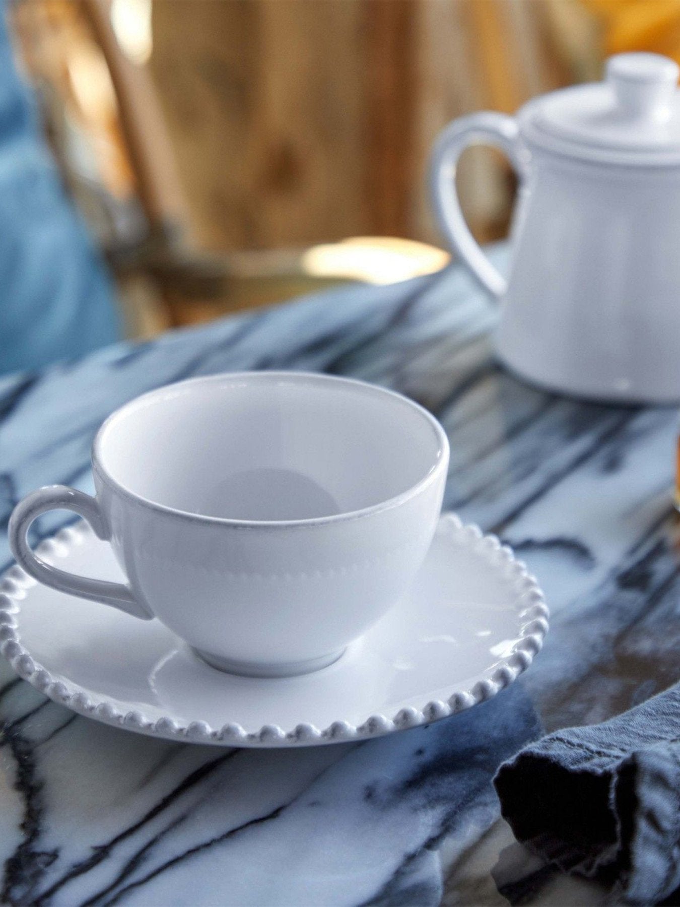 Pearl Tea Cup and Saucer 250ml