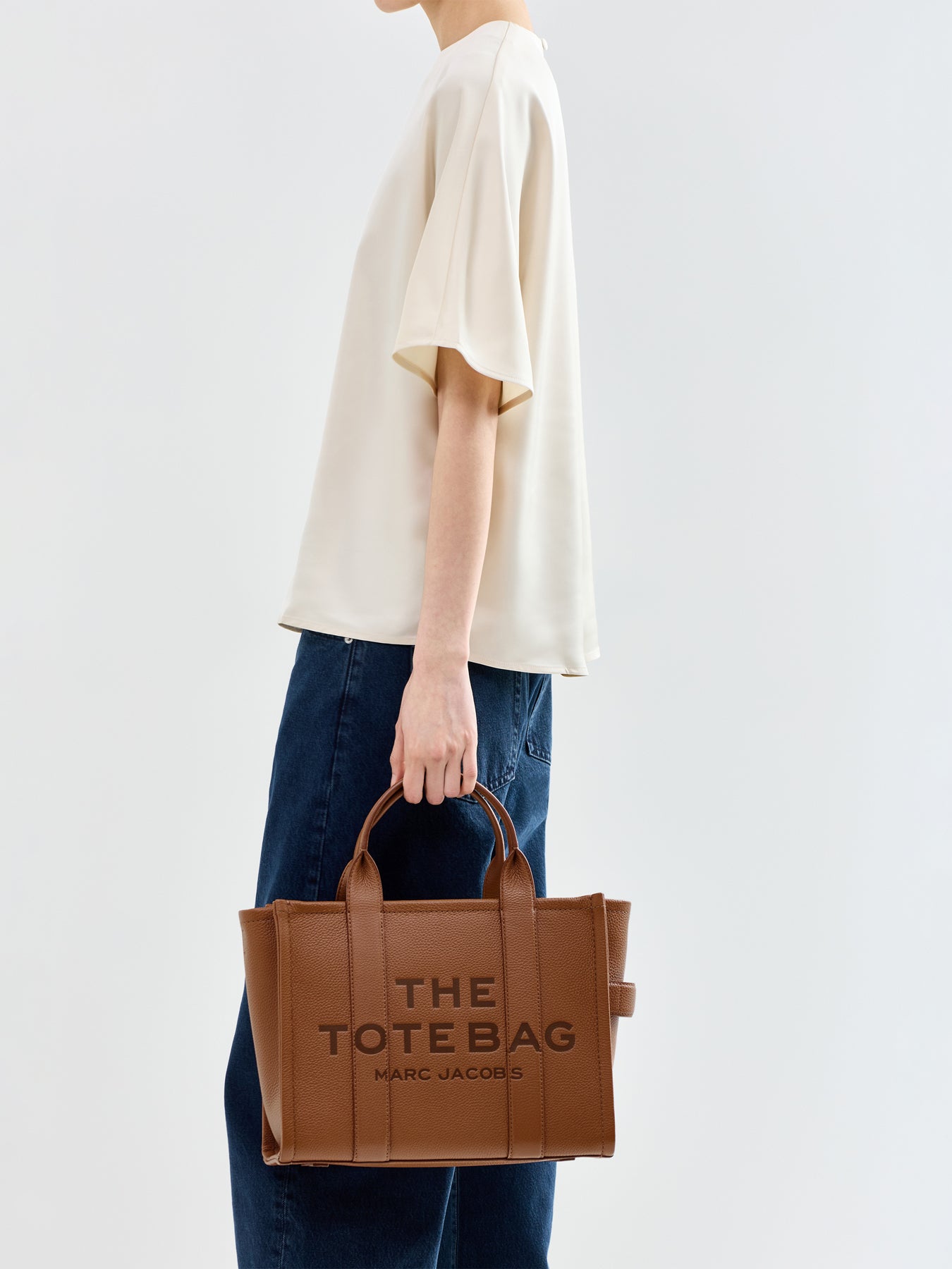 The Leather Medium Tote Bag