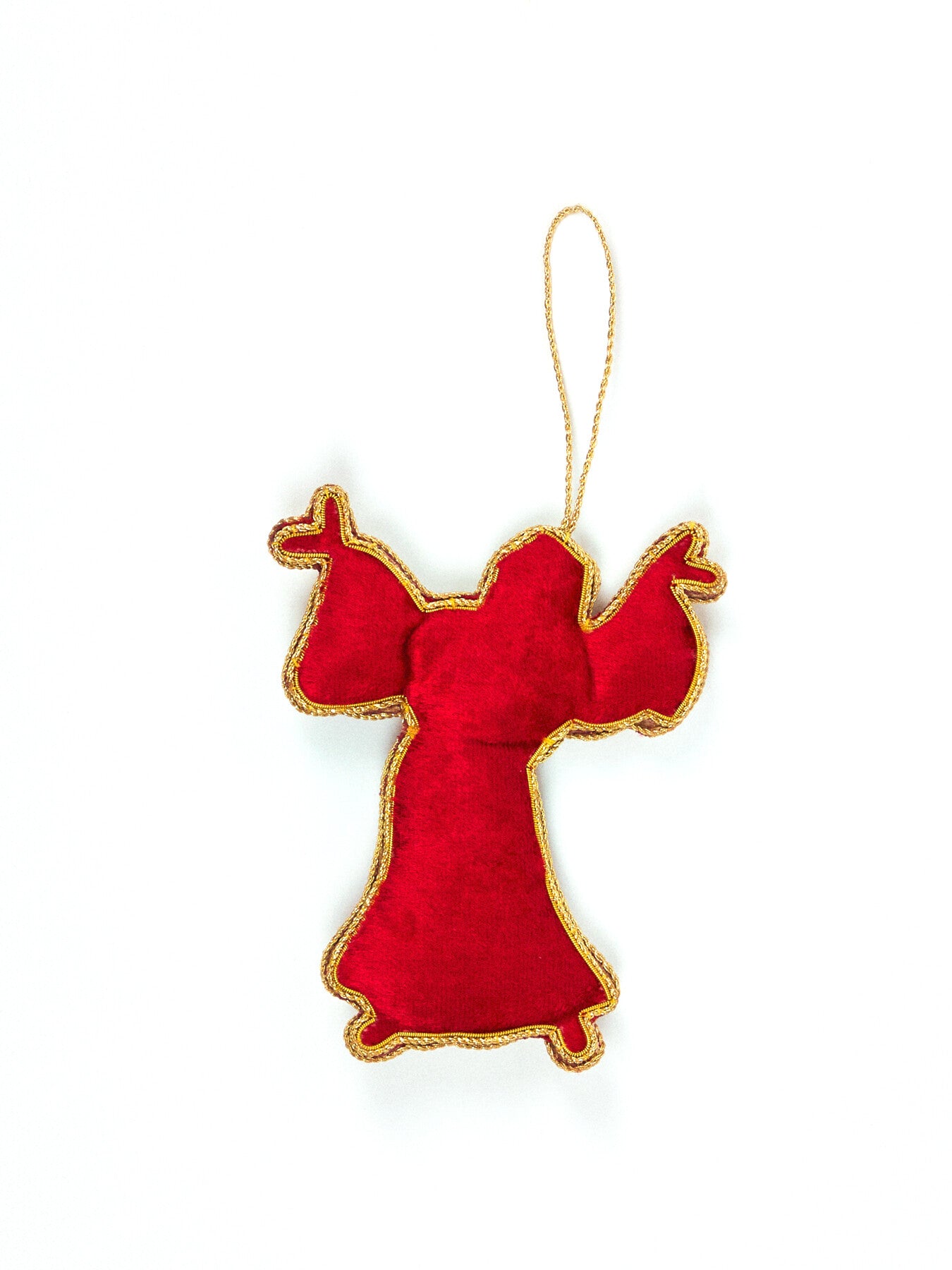 Father Christmas Handmade Hanging Decoration