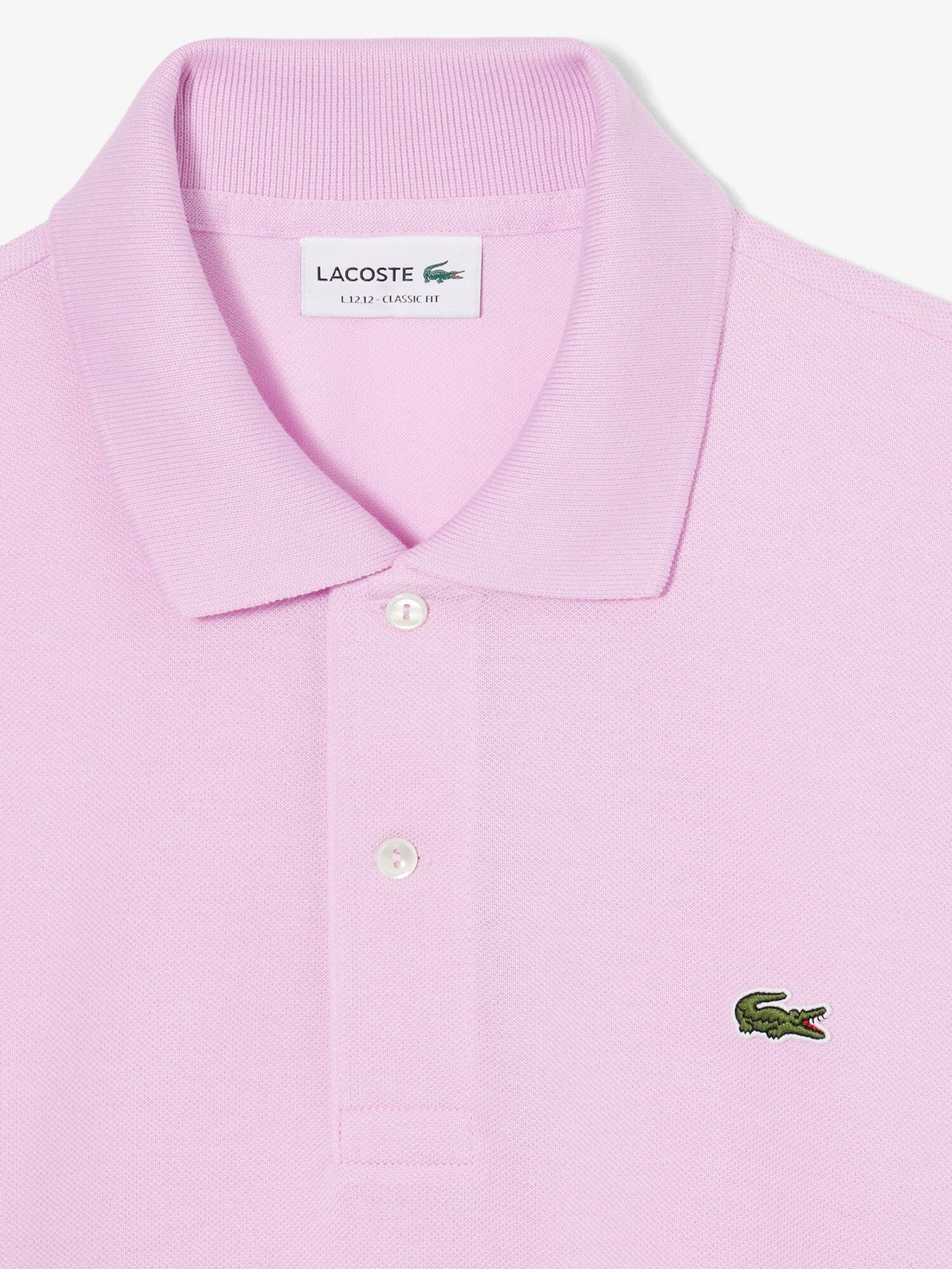 Classic Cotton Polo Shirt Pink