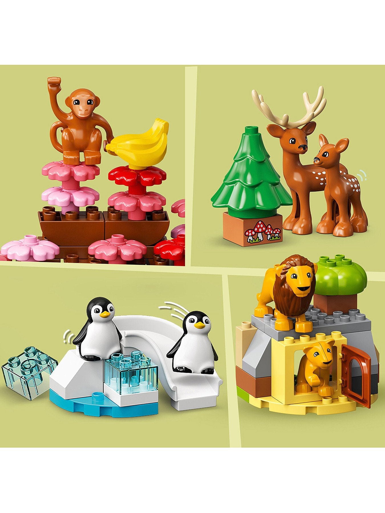 DUPLO Wild Animals of the World Toy Set 10975
