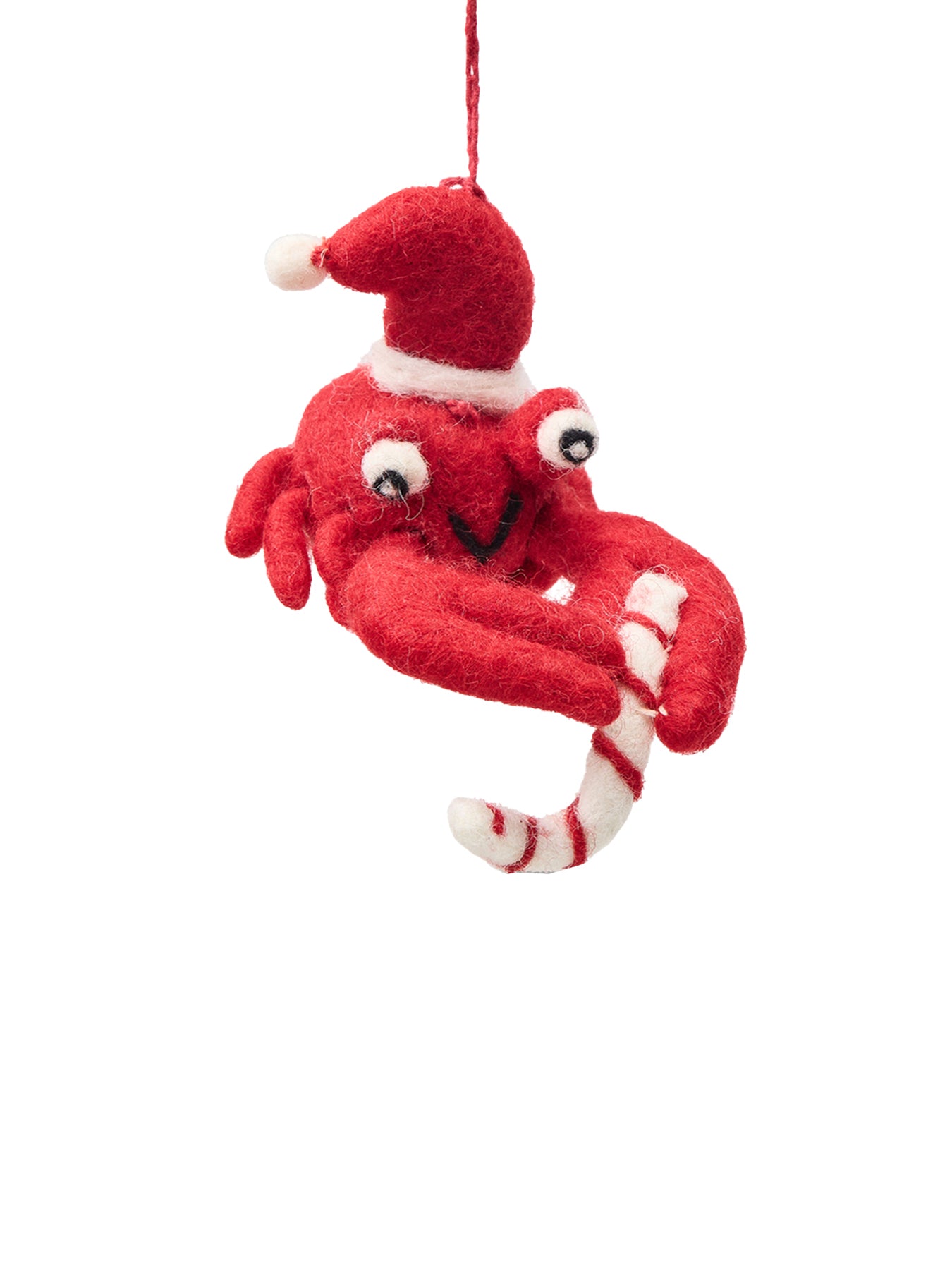 Felt Christmas Crab Christmas Tree Hanging Decoration