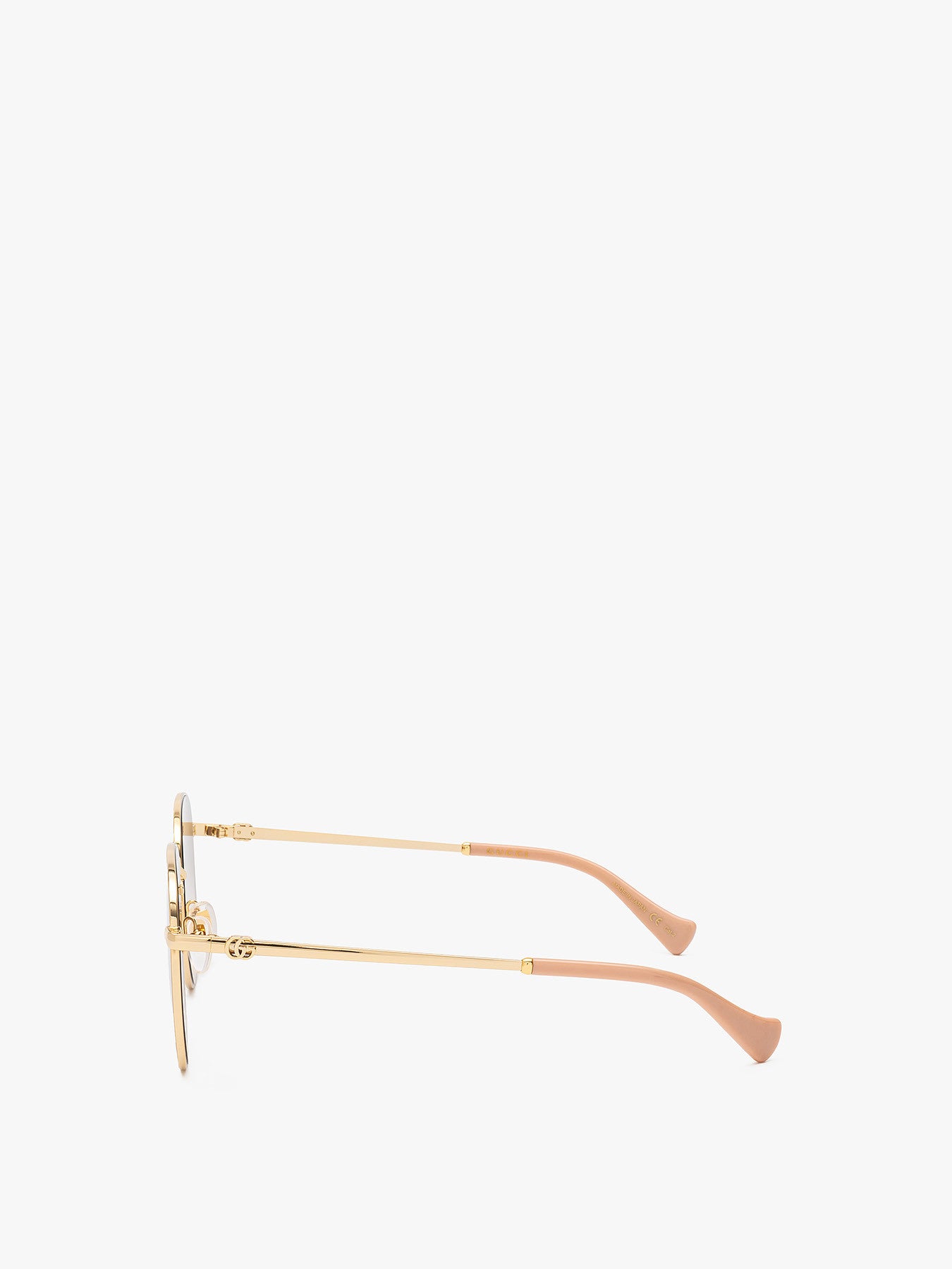 GG1142S Round Metal GG logo Sunglasses