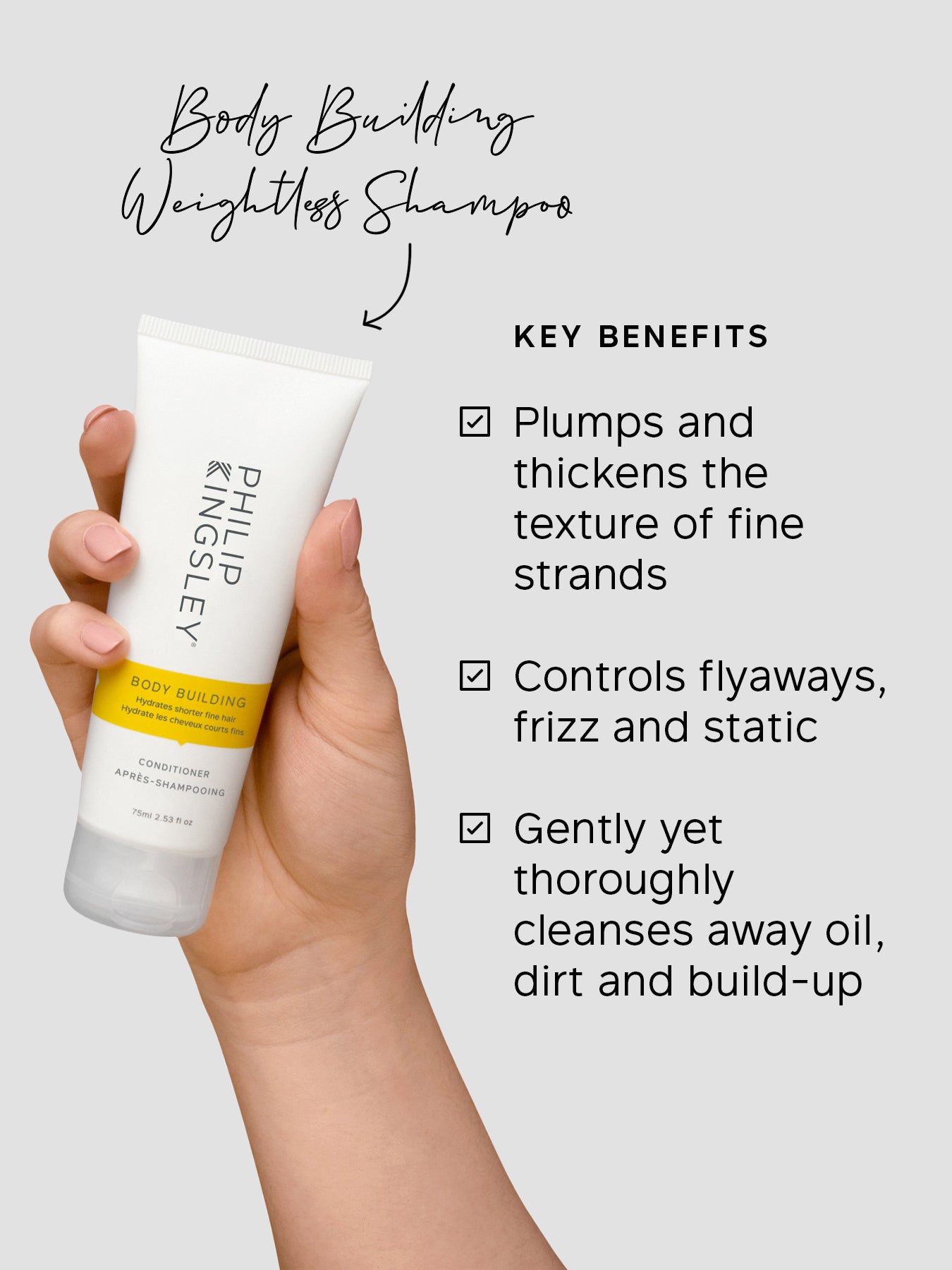 Nourish Volume Jet Set 75ml x 3