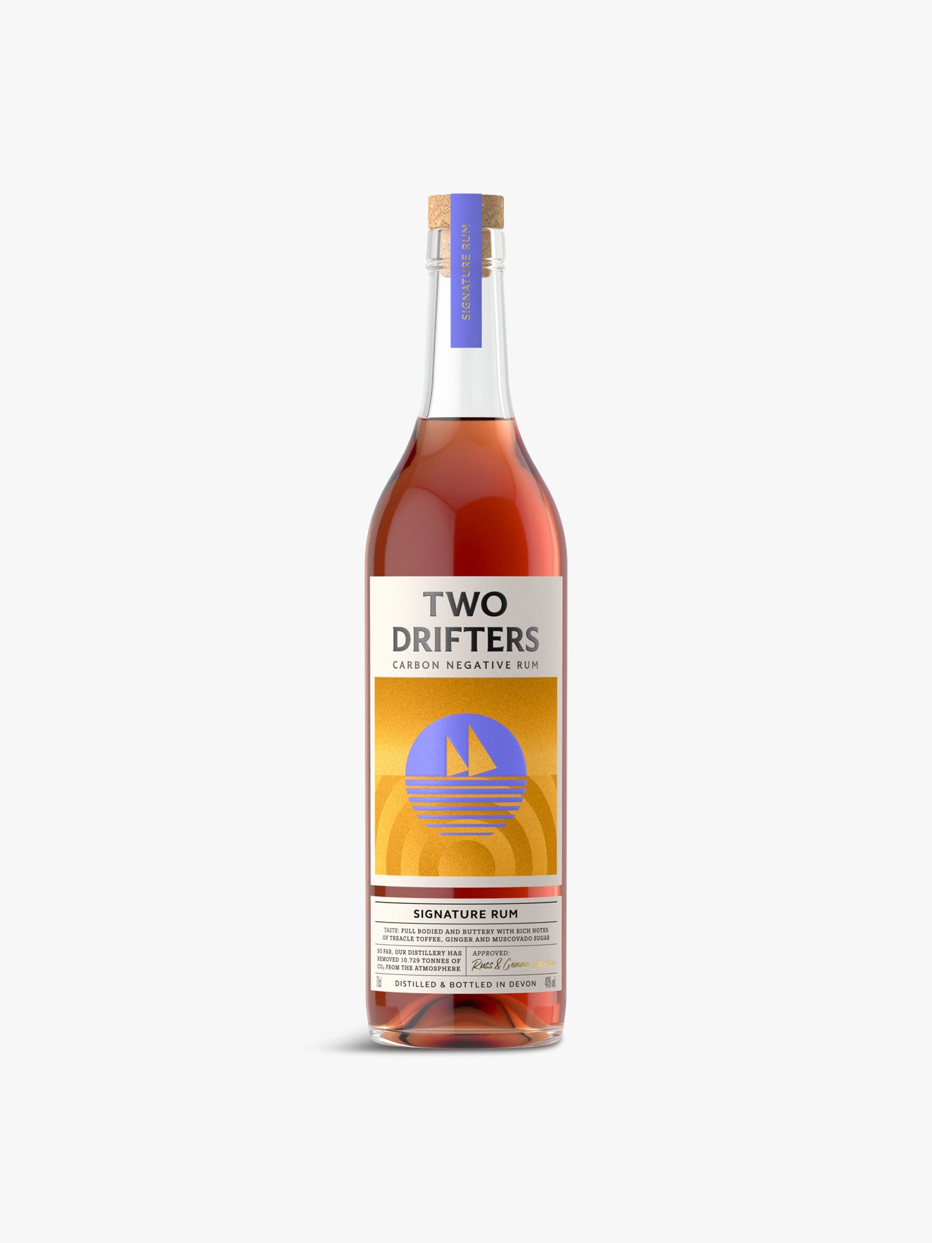 Two Drifters Signature Rum 70cl