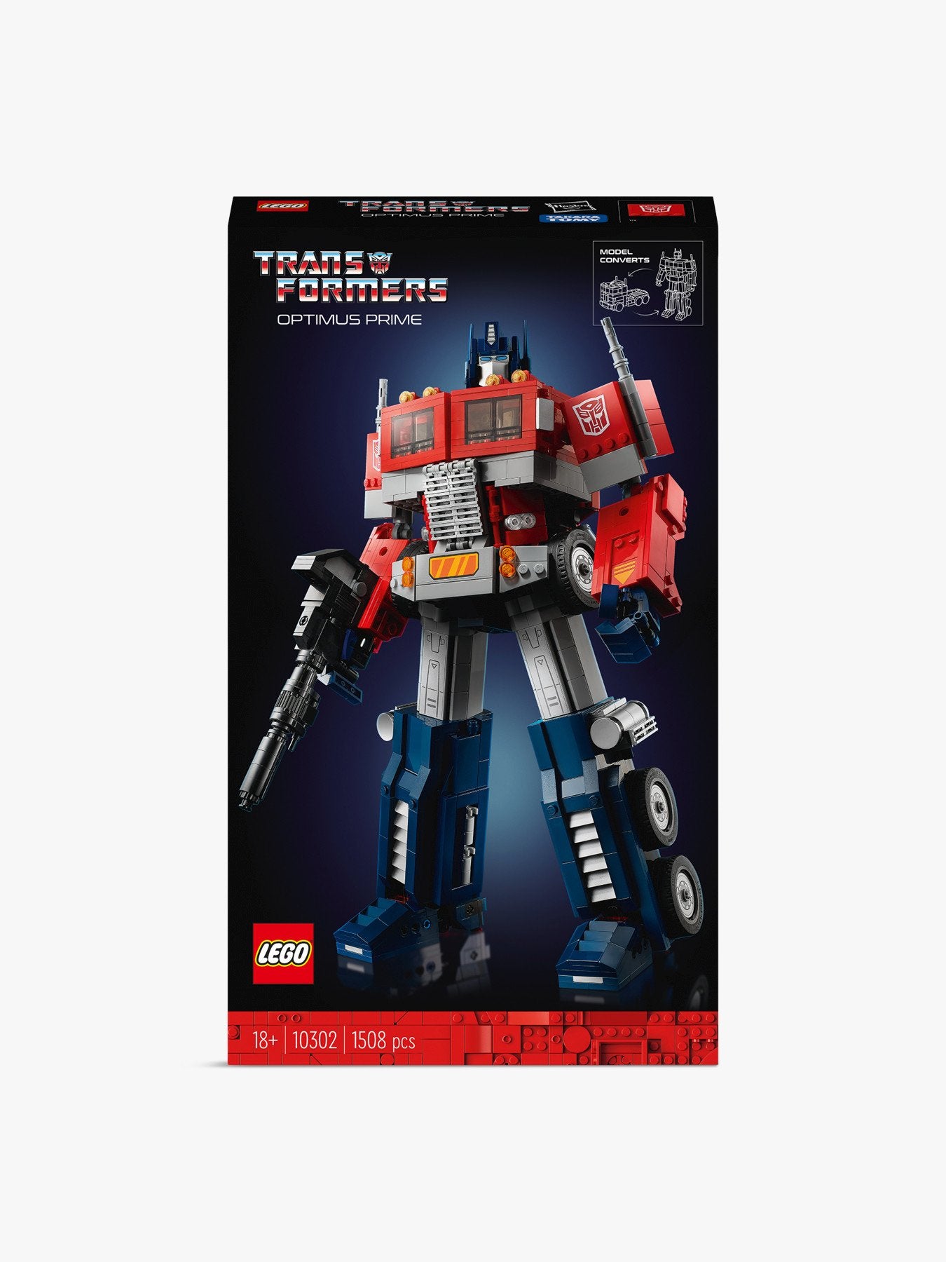 Icons Optimus Prime Transformers Set 10302