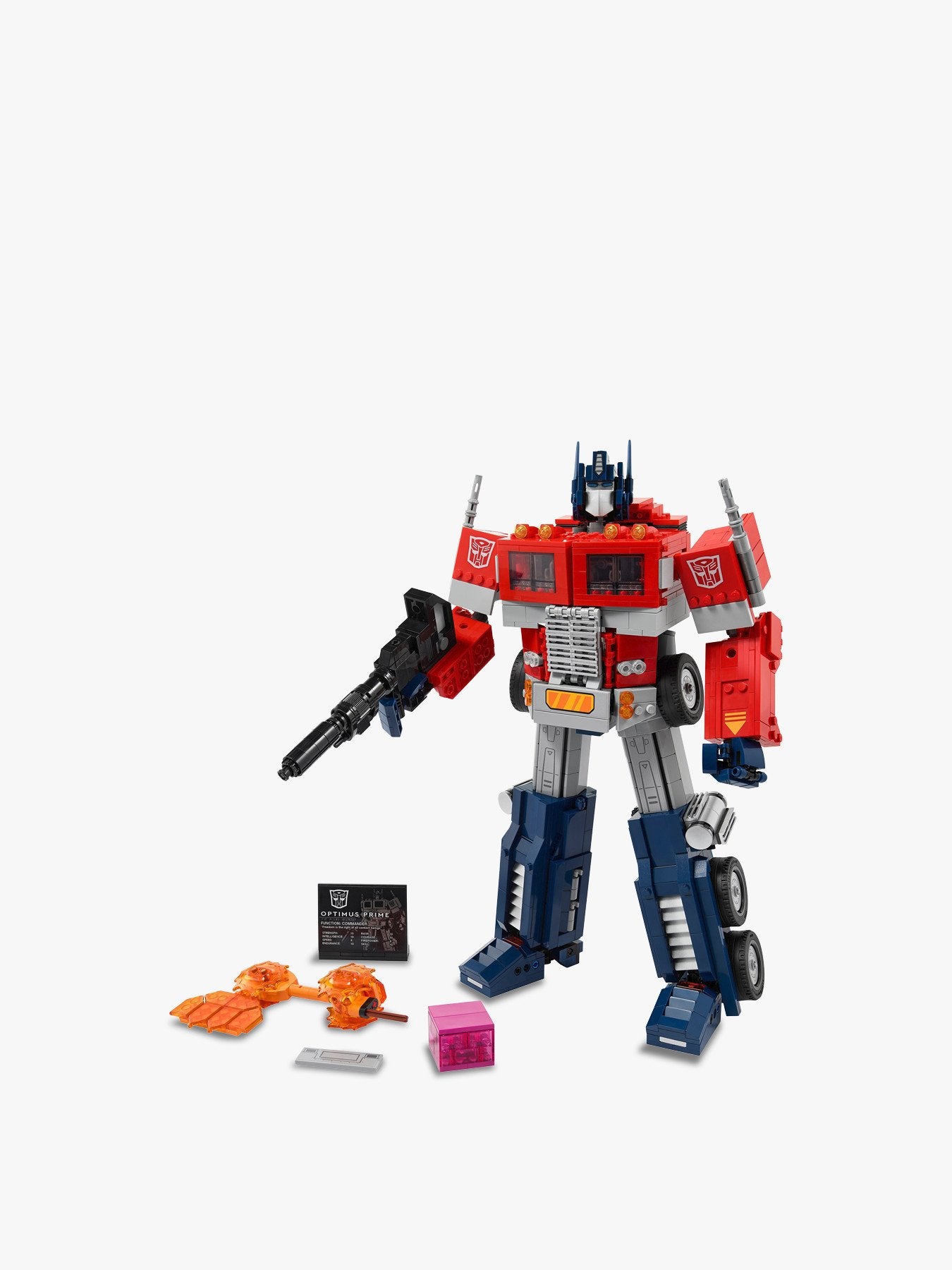 Icons Optimus Prime Transformers Set 10302