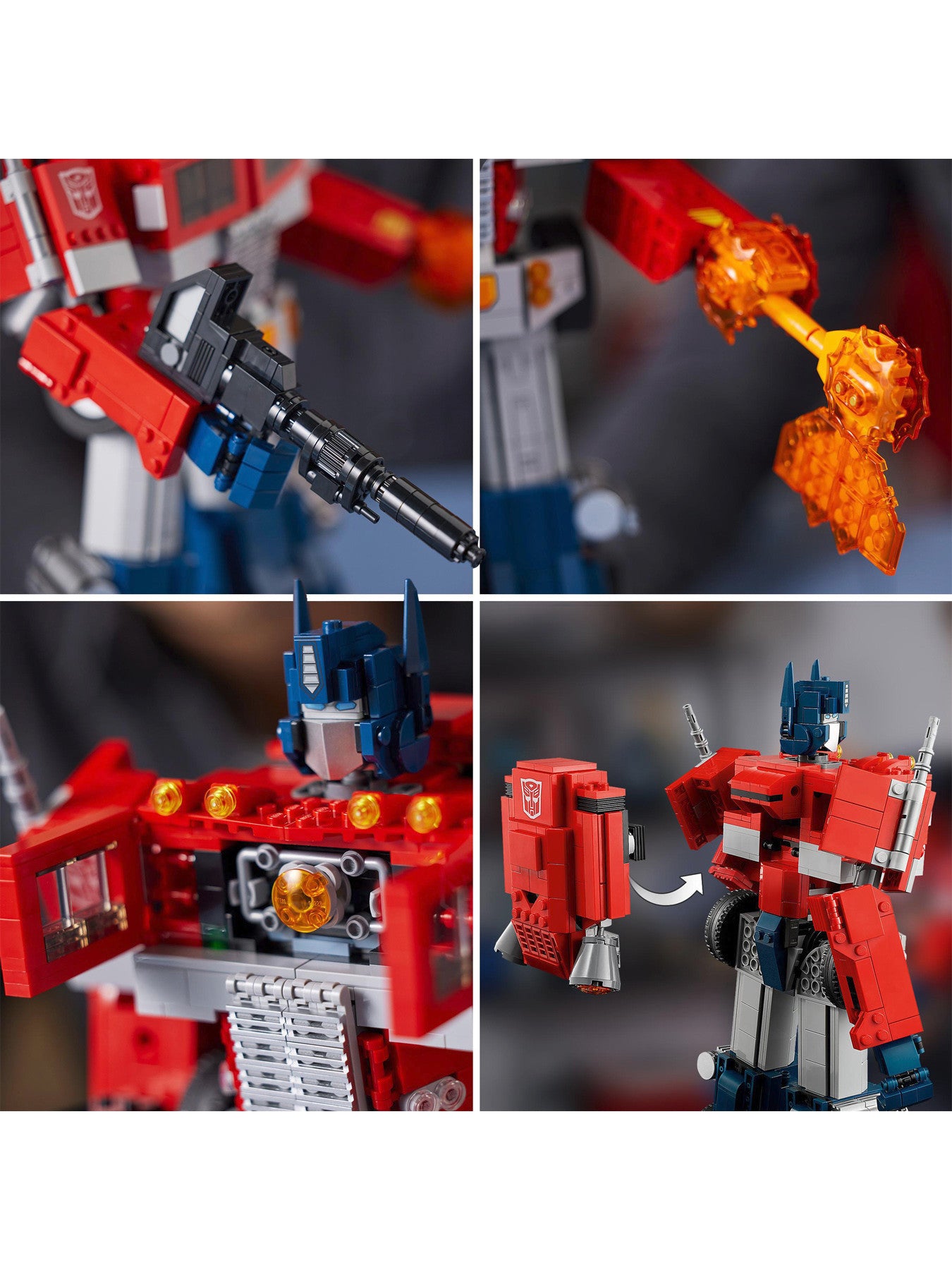 Icons Optimus Prime Transformers Set 10302