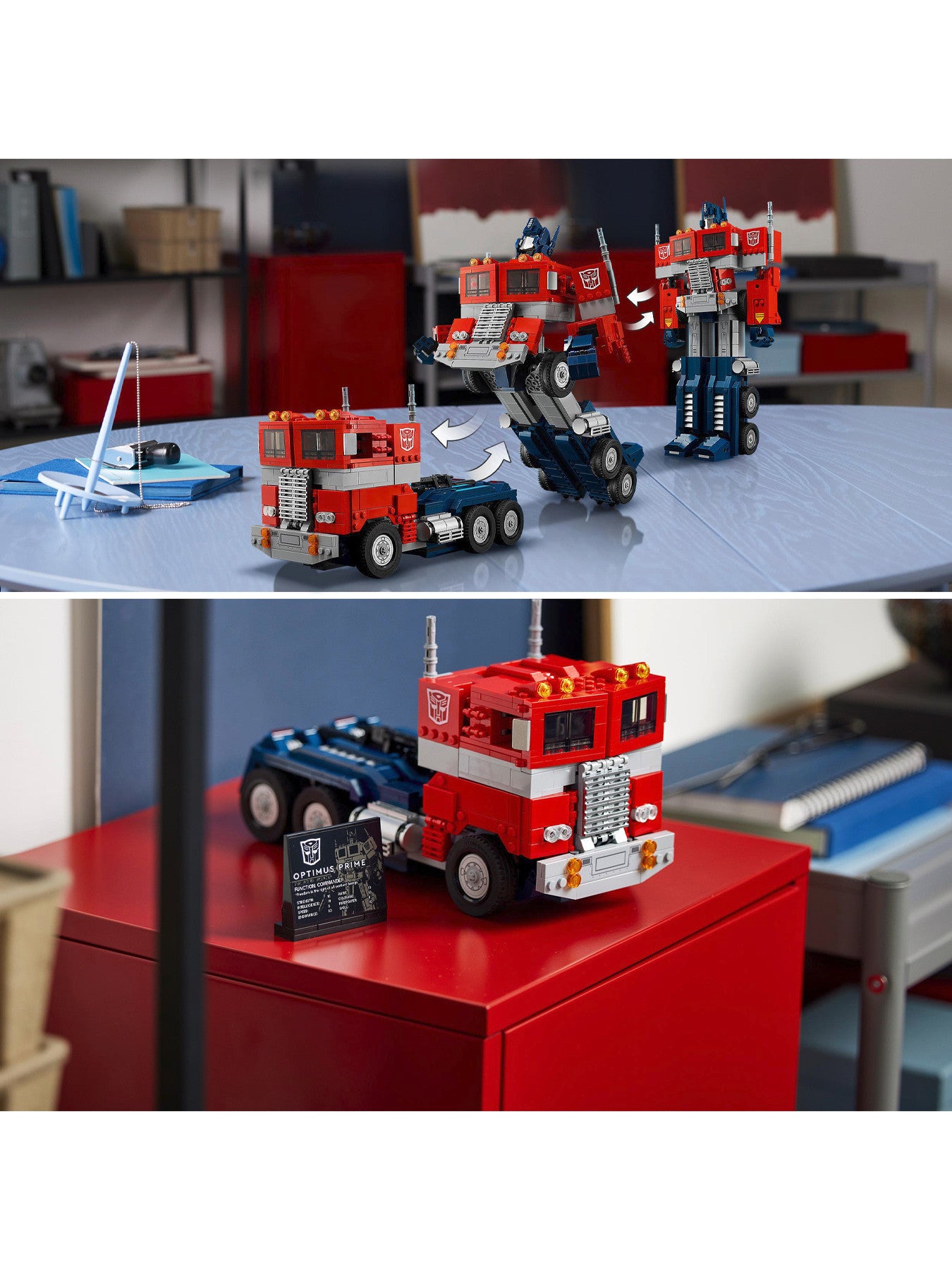 Icons Optimus Prime Transformers Set 10302