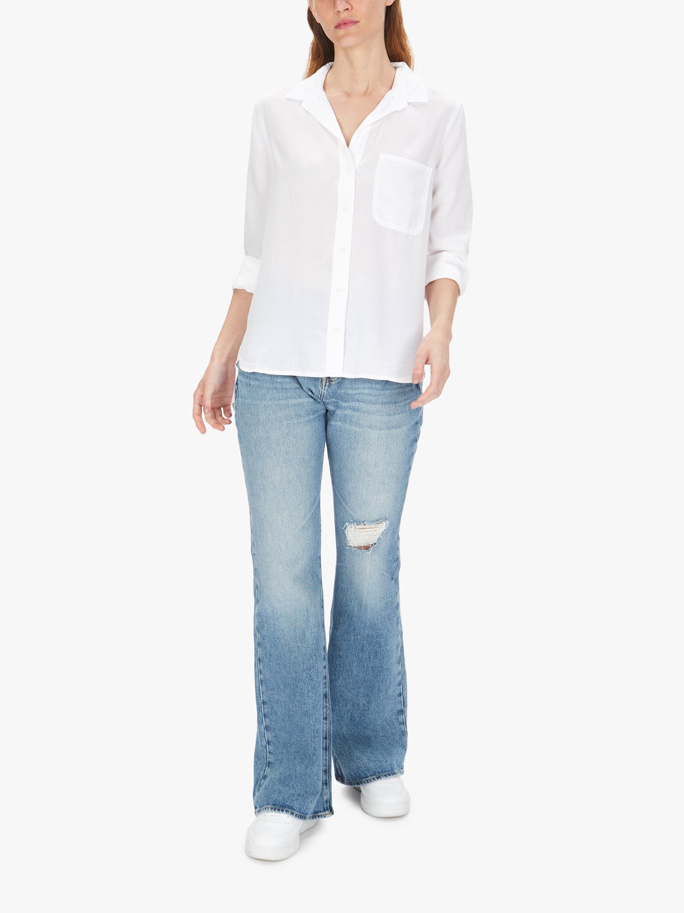 Shirt Tail Button Down