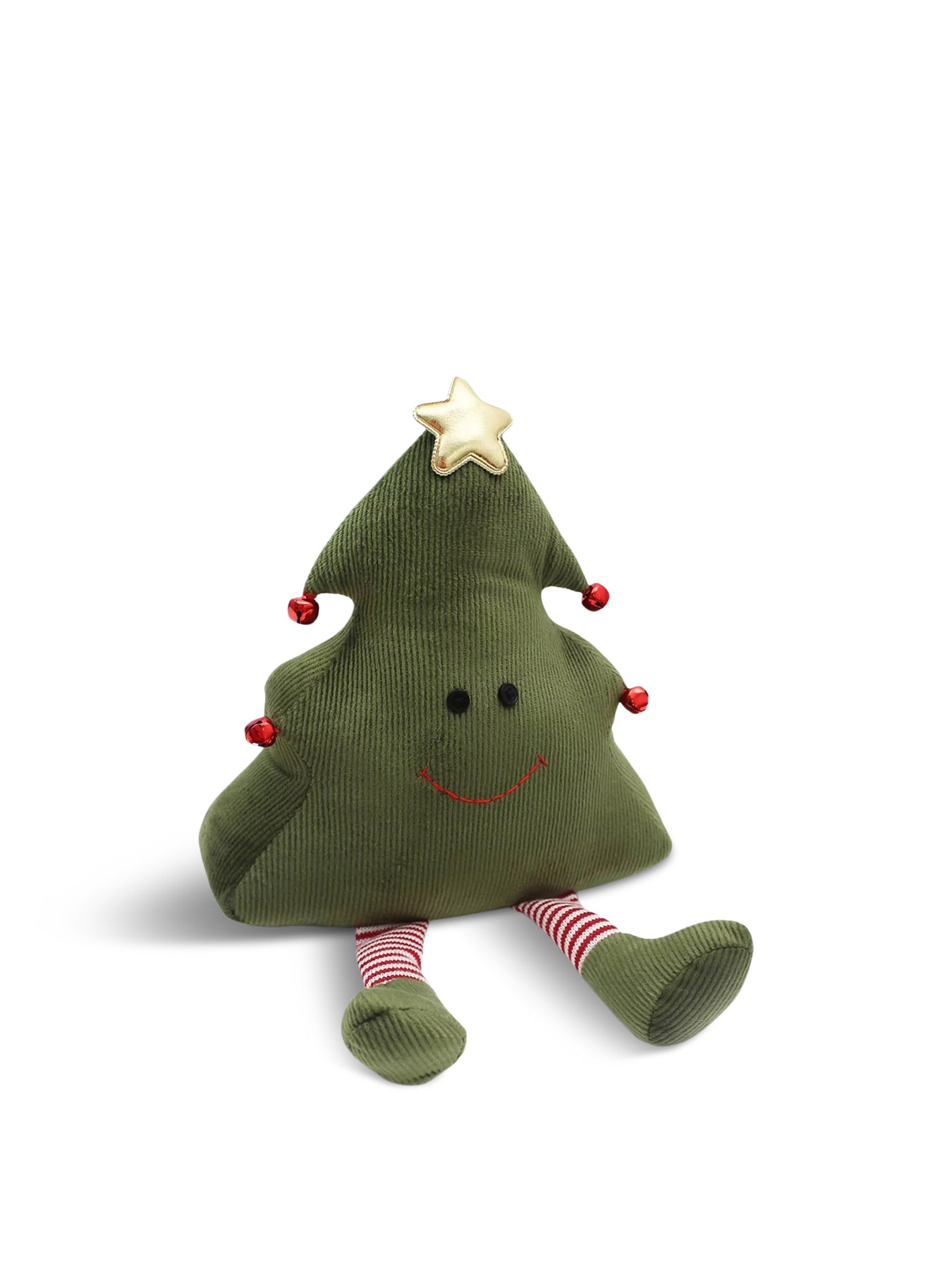 Tallulah Tree Christmas Embroidered Door Stop