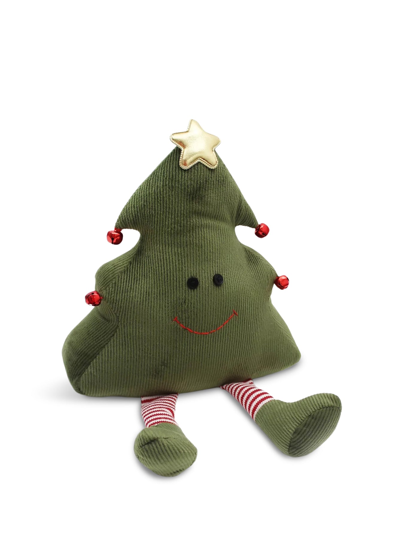 Tallulah Tree Christmas Embroidered Door Stop