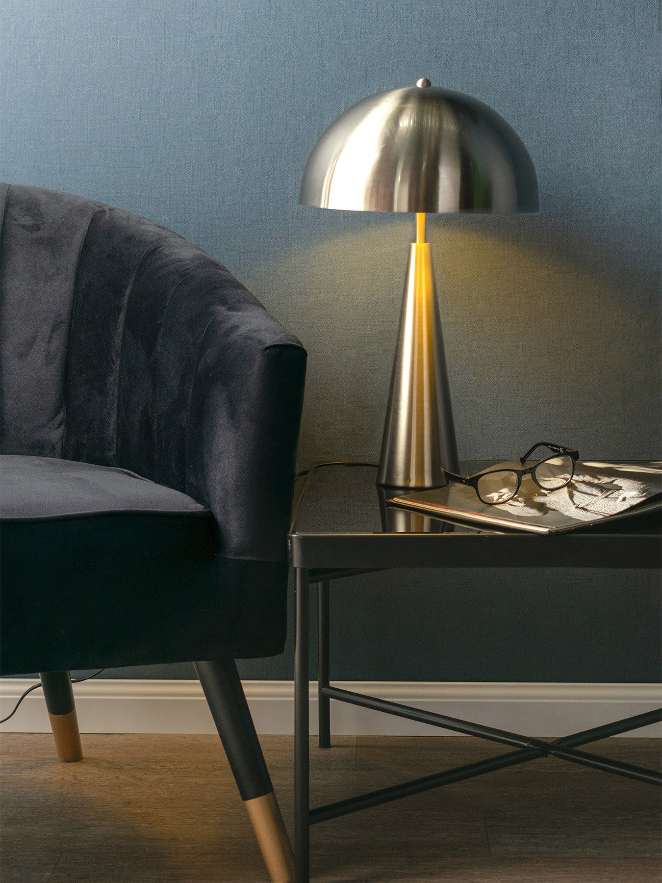 Capa Metallic Table Lamp