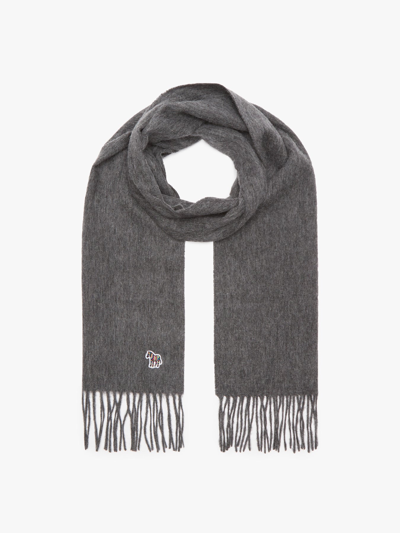 Zebra Lambswool Scarf