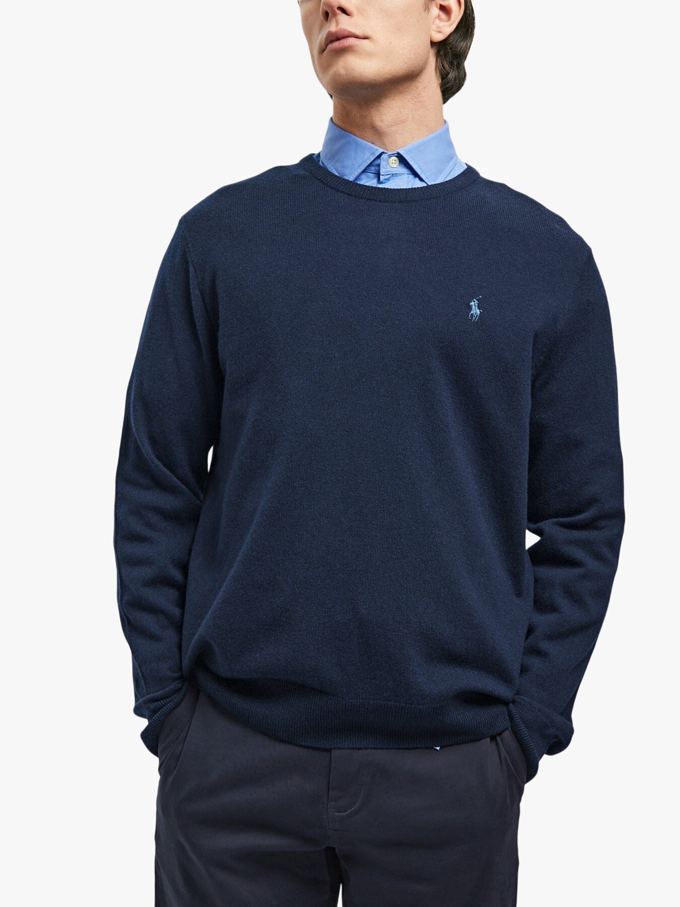 Soft Merino Wool Crewneck Sweater