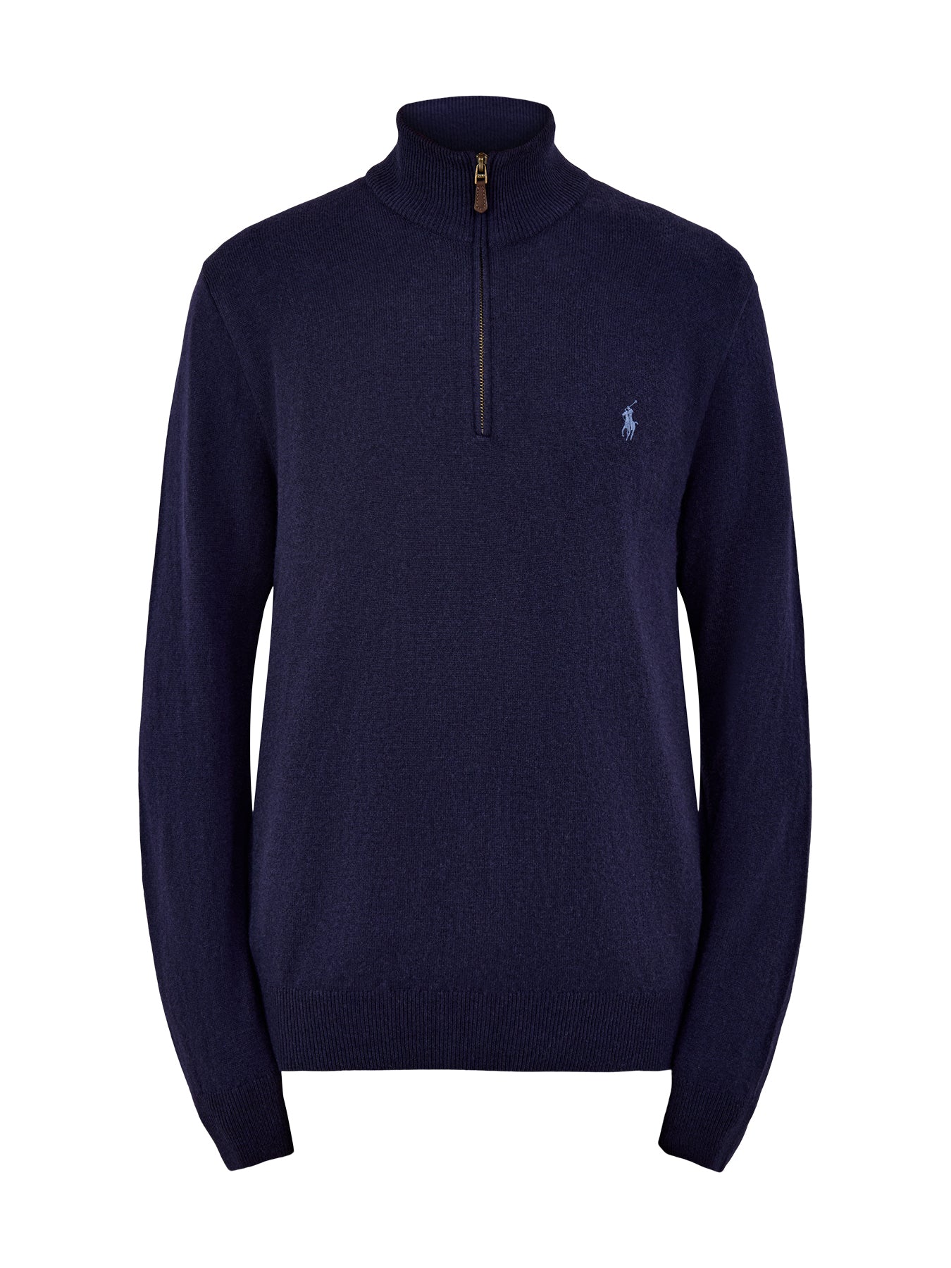 Half Zip Merino Knit Hunter Navy