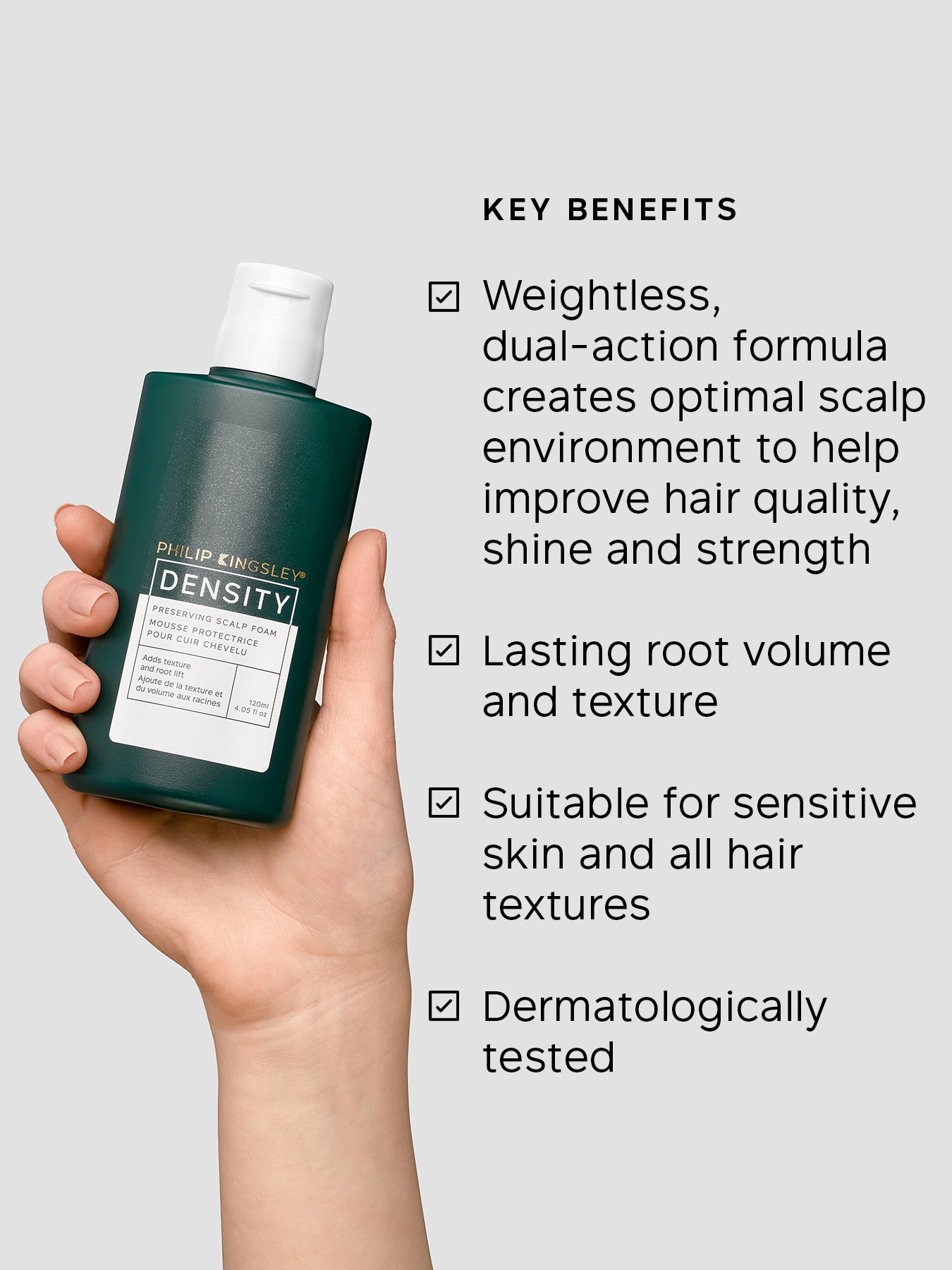 Density Preserving Scalp Foam 120ml