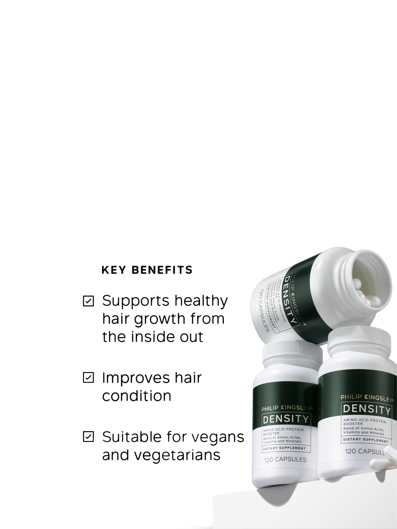 Density Amino Acid Protein Booster 120 Capsules