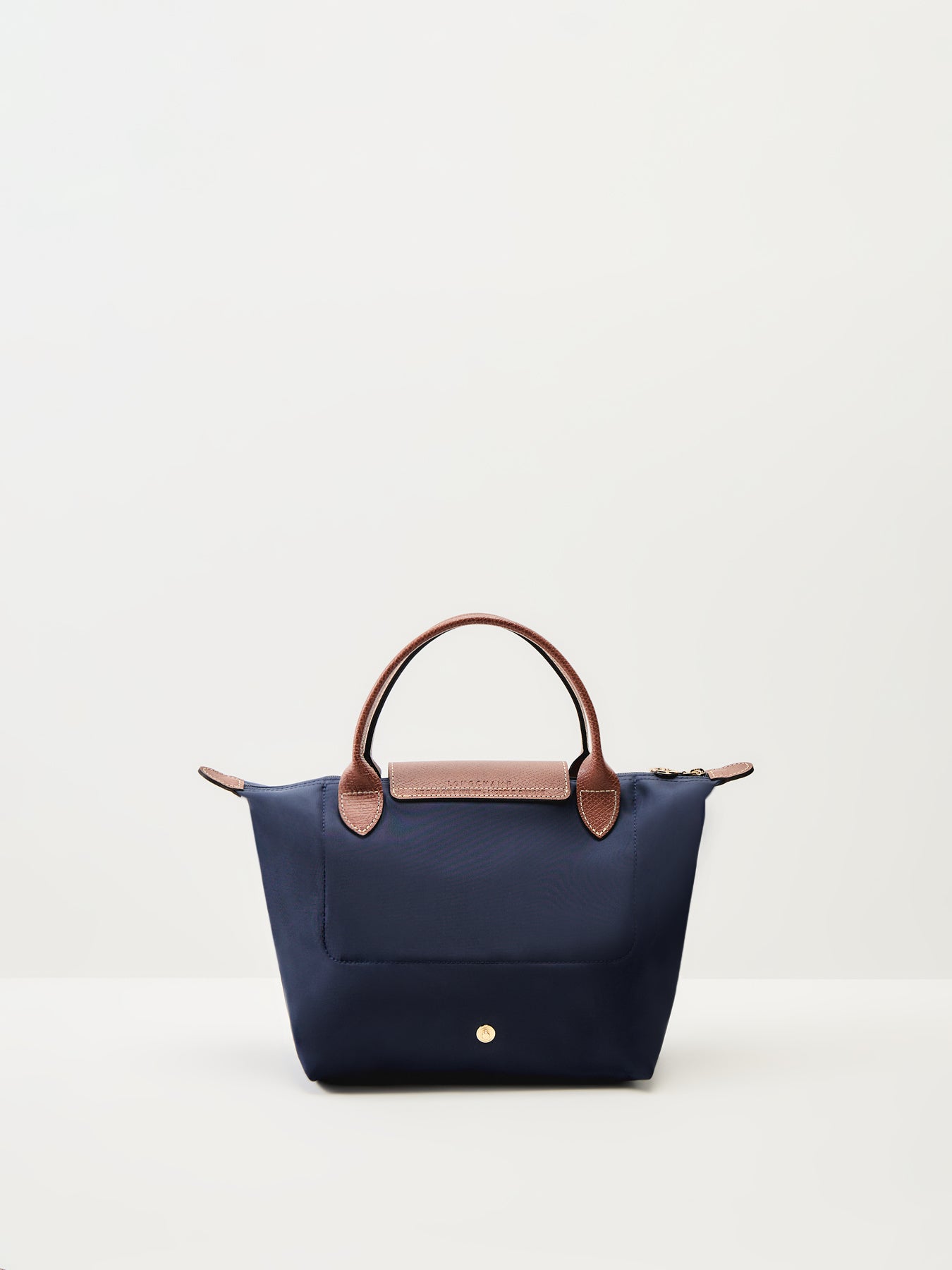 Le Pliage Original Small Handbag Navy  Recycled canvas