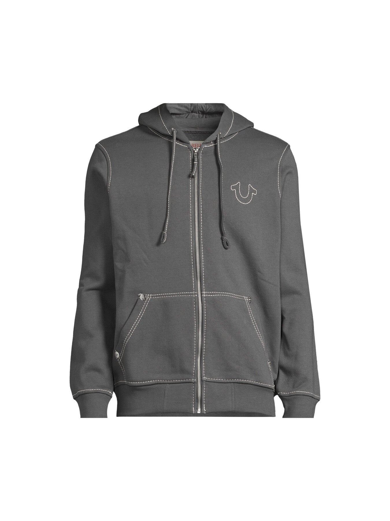 Big T Zip Up Hoodie