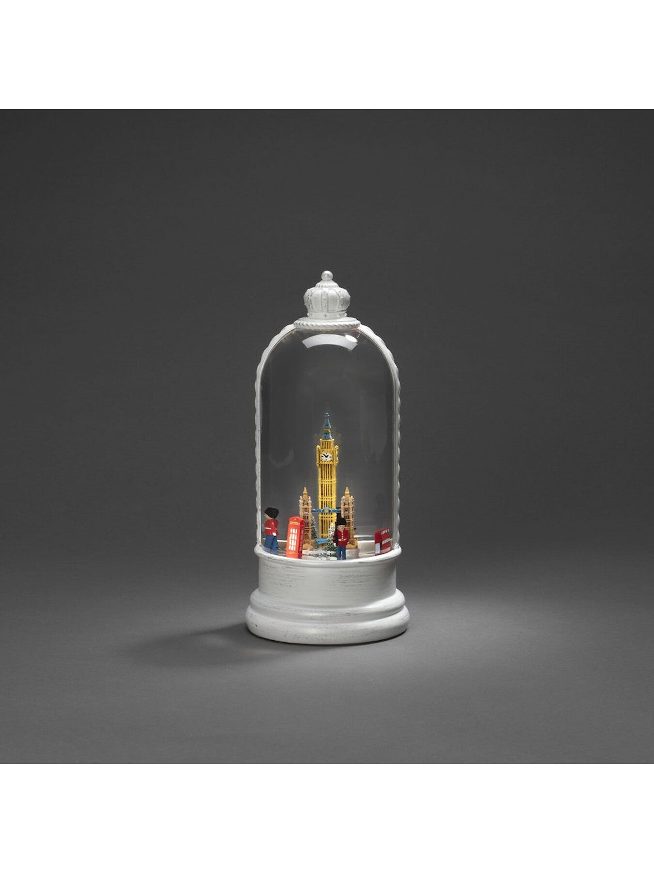 London Scene Christmas Snow Globe Decoration