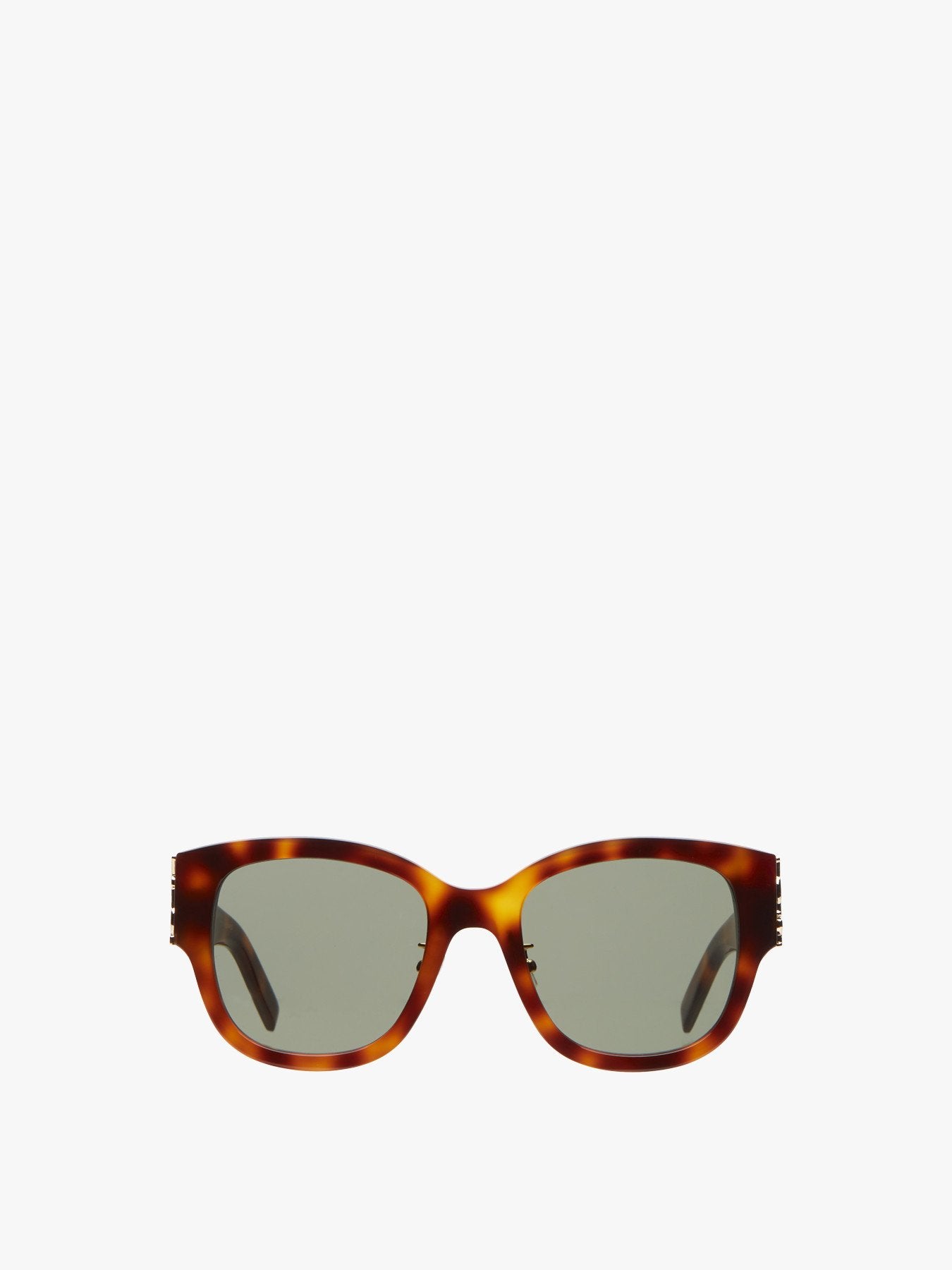 SLM95 Oversized Square Tortoise Acetate Sunglasses