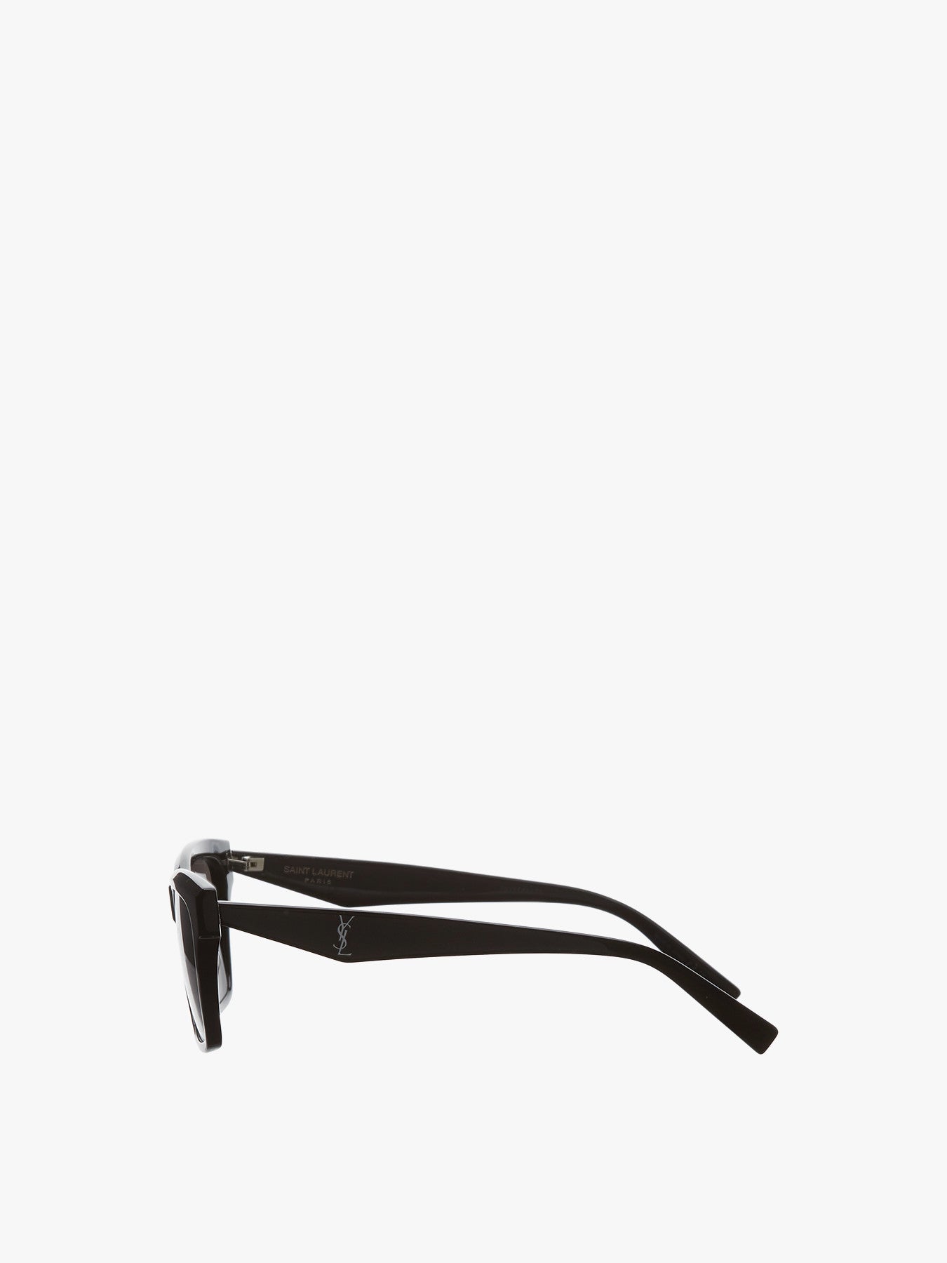 SLM104 Square Black Acetate Sunglasses