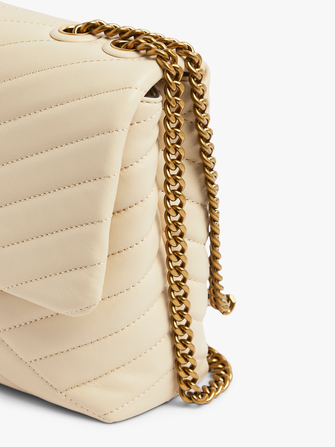 Kira Chevron Convertible Shoulder Bag