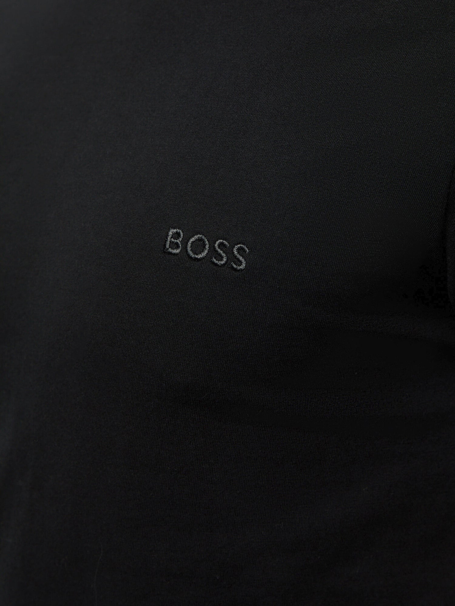 Three Pack Of Logo Embroidered Cotton T-Shirts