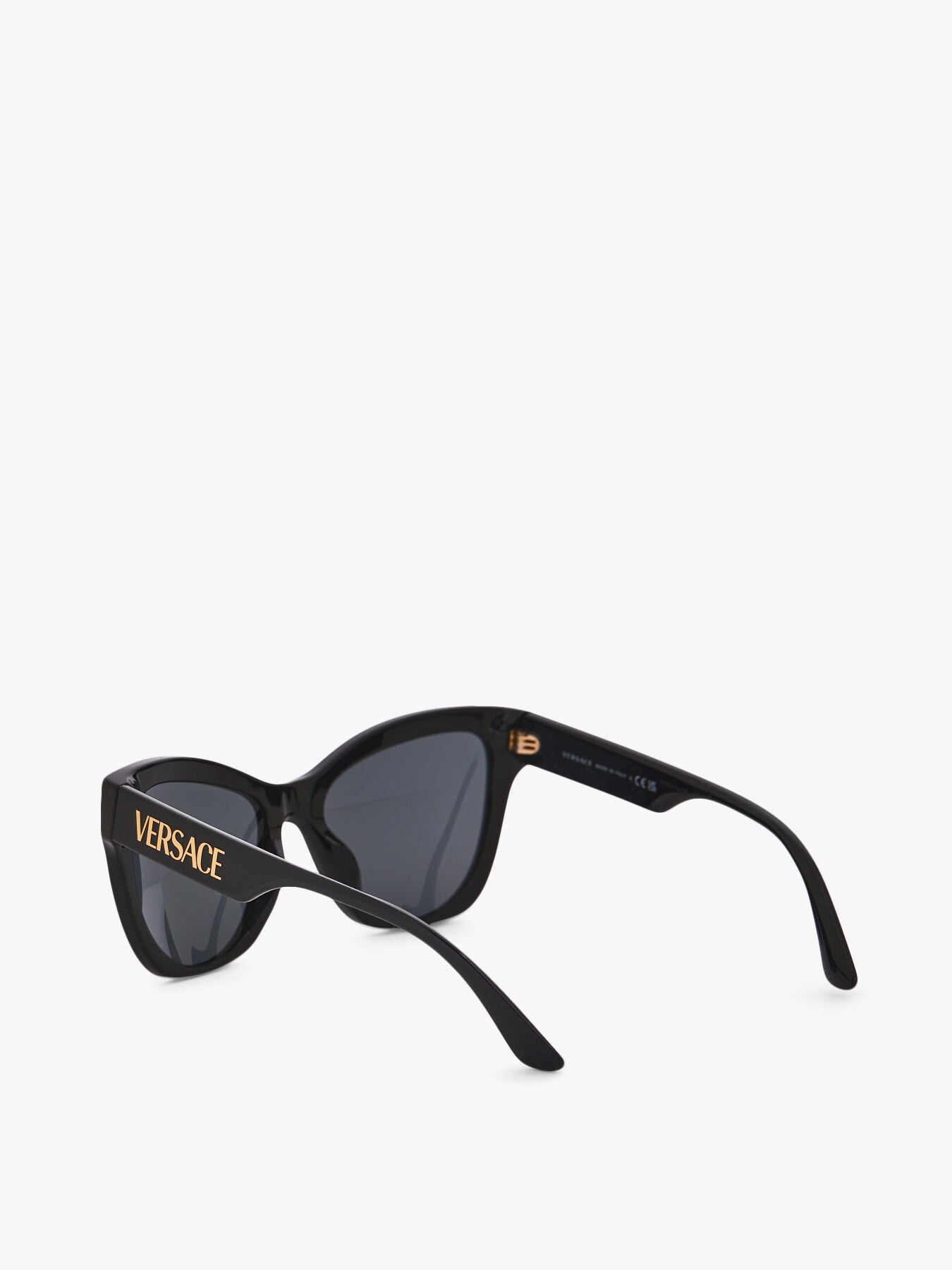 Versace Logo Acetate Cat eye sunglasses