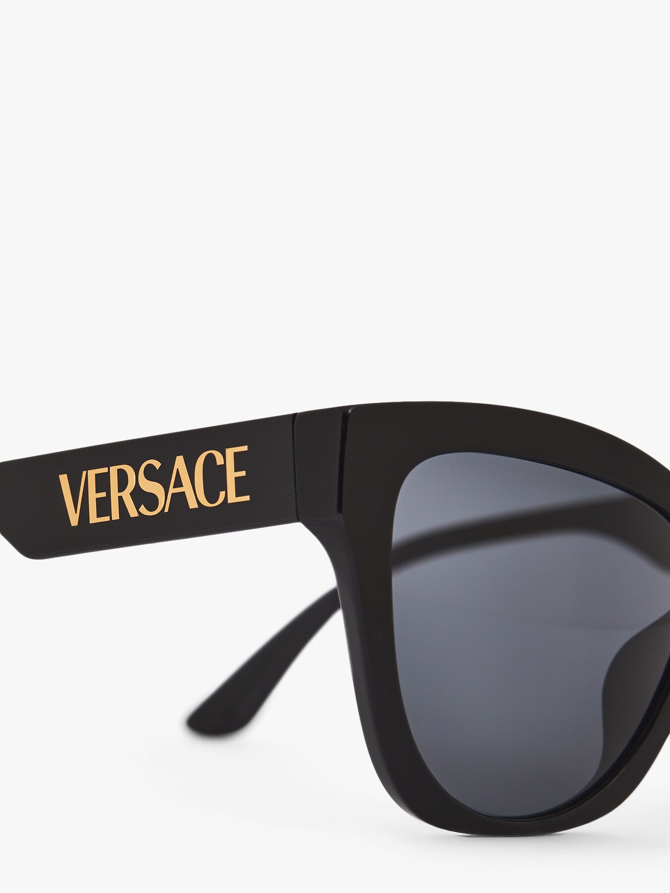 Versace Logo Acetate Cat eye sunglasses