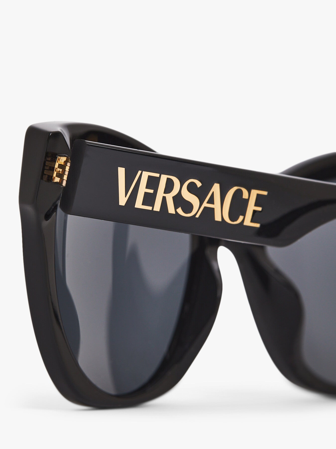 Versace Logo Acetate Cat eye sunglasses