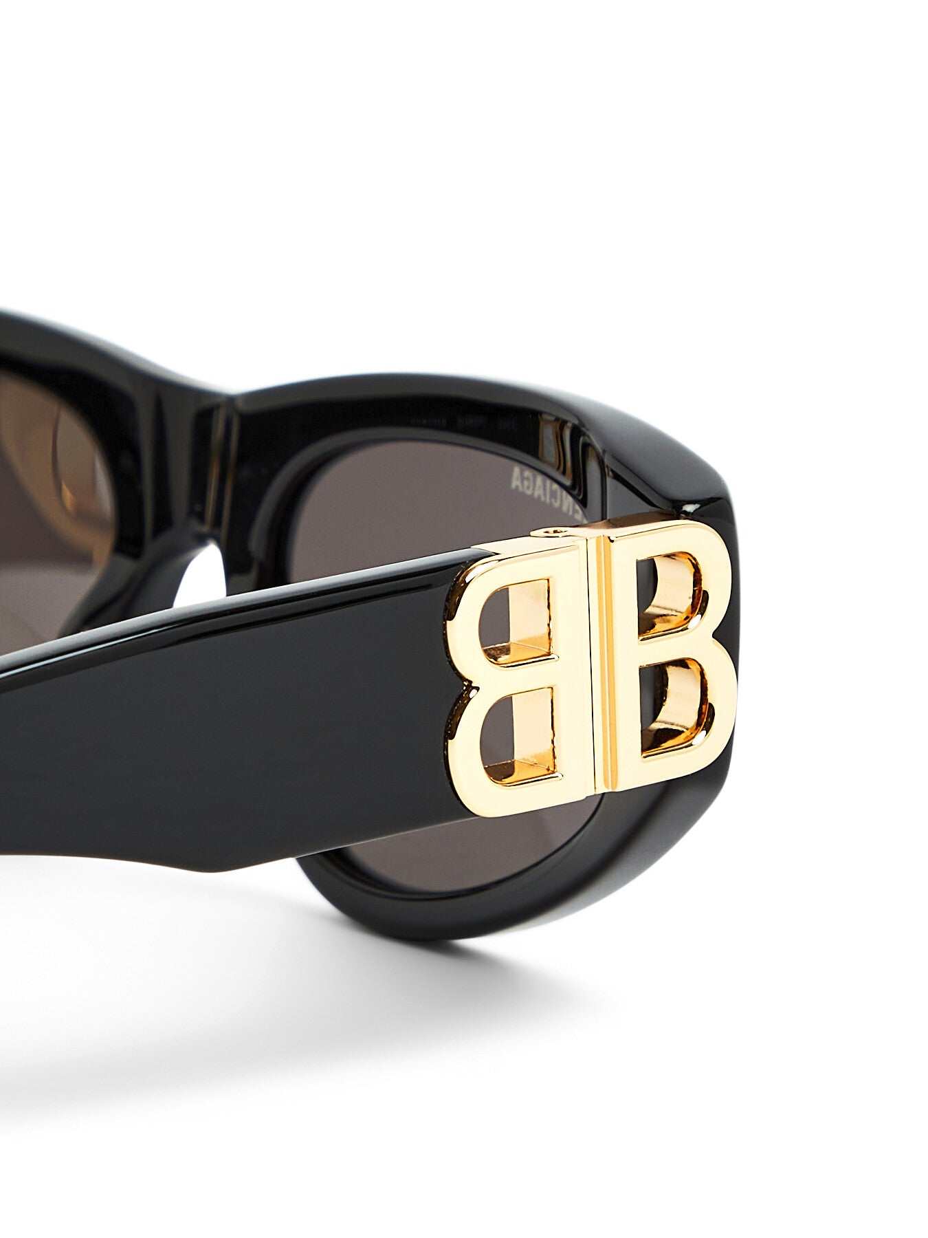 BB0095S Wrap Around Acetate Logo Arm Acetate Sunglasses