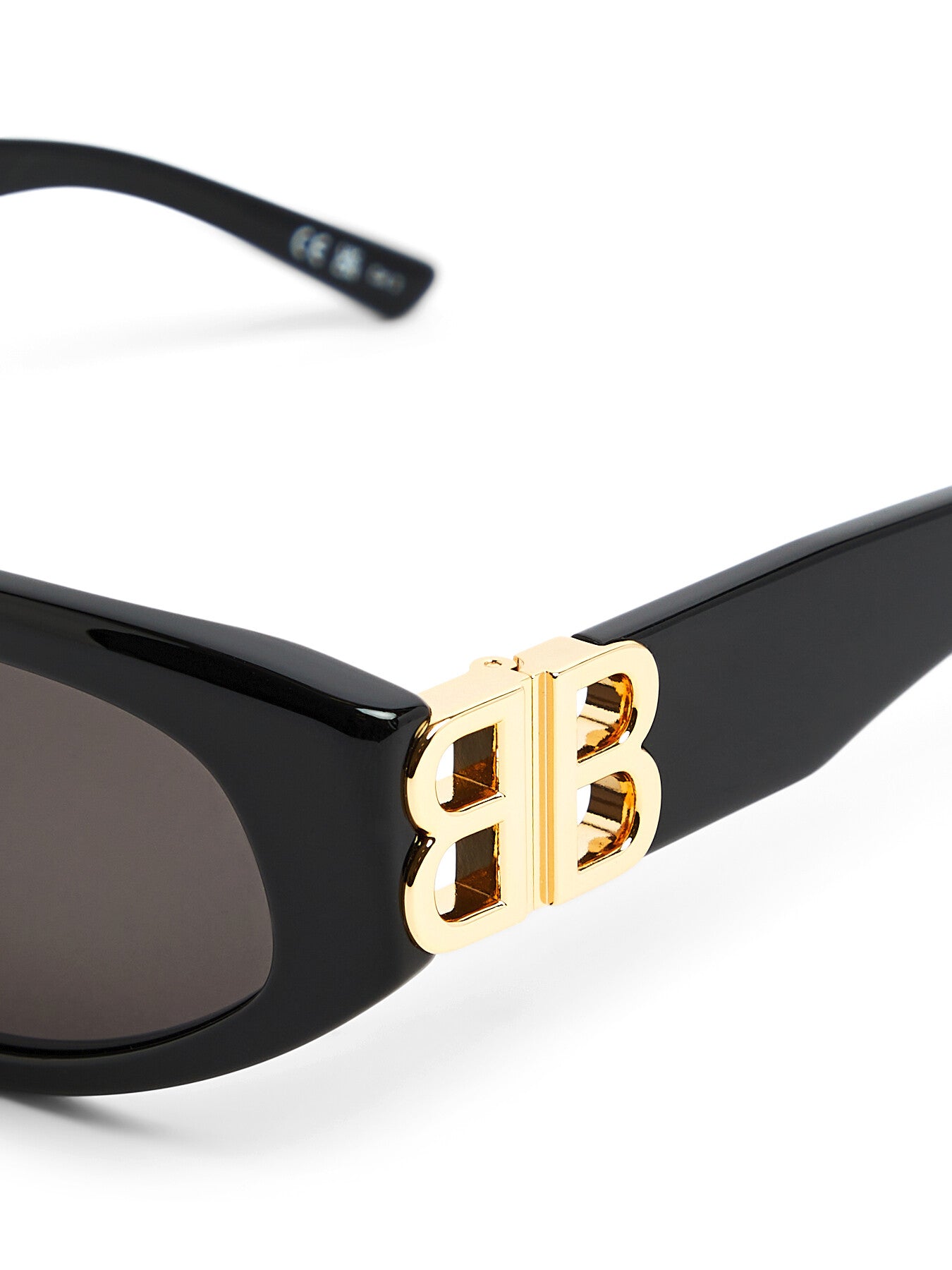 BB0095S Wrap Around Acetate Logo Arm Acetate Sunglasses